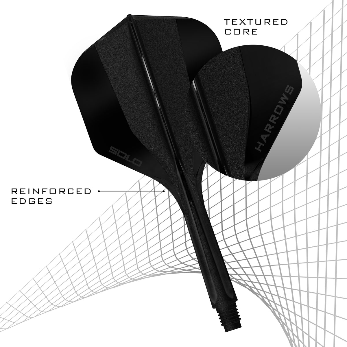 Harrows Solo No.2 Integrated Flight System - Black