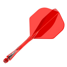 Winmau Fusion Integrated Flight & Shaft System - No2 - Red