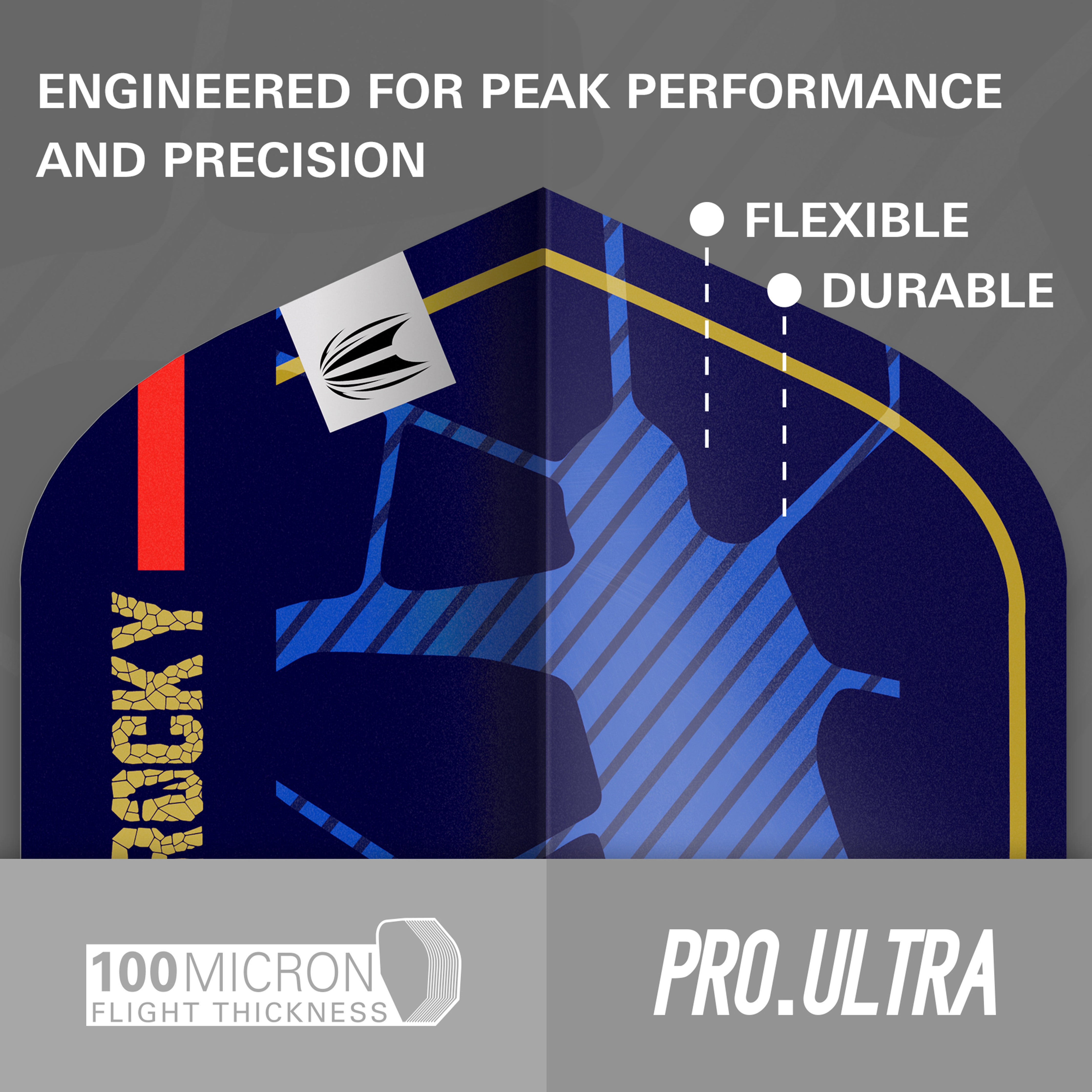 Target Josh Rock G1 PRO ULTRA. Flights 2025 - Sets of 3 - No2 No6 Ten X