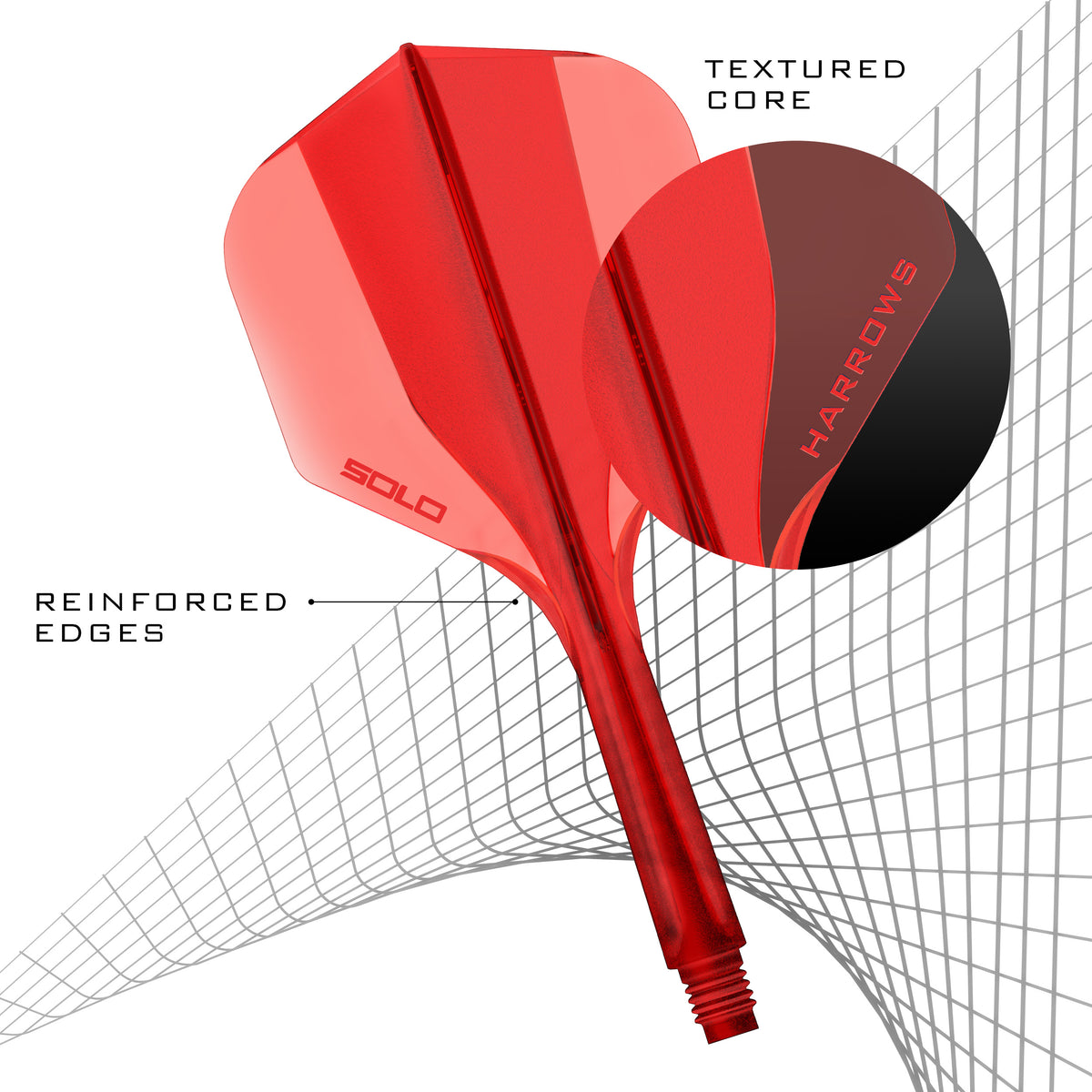 Harrows Solo No.2 Integrated Flight System - Red