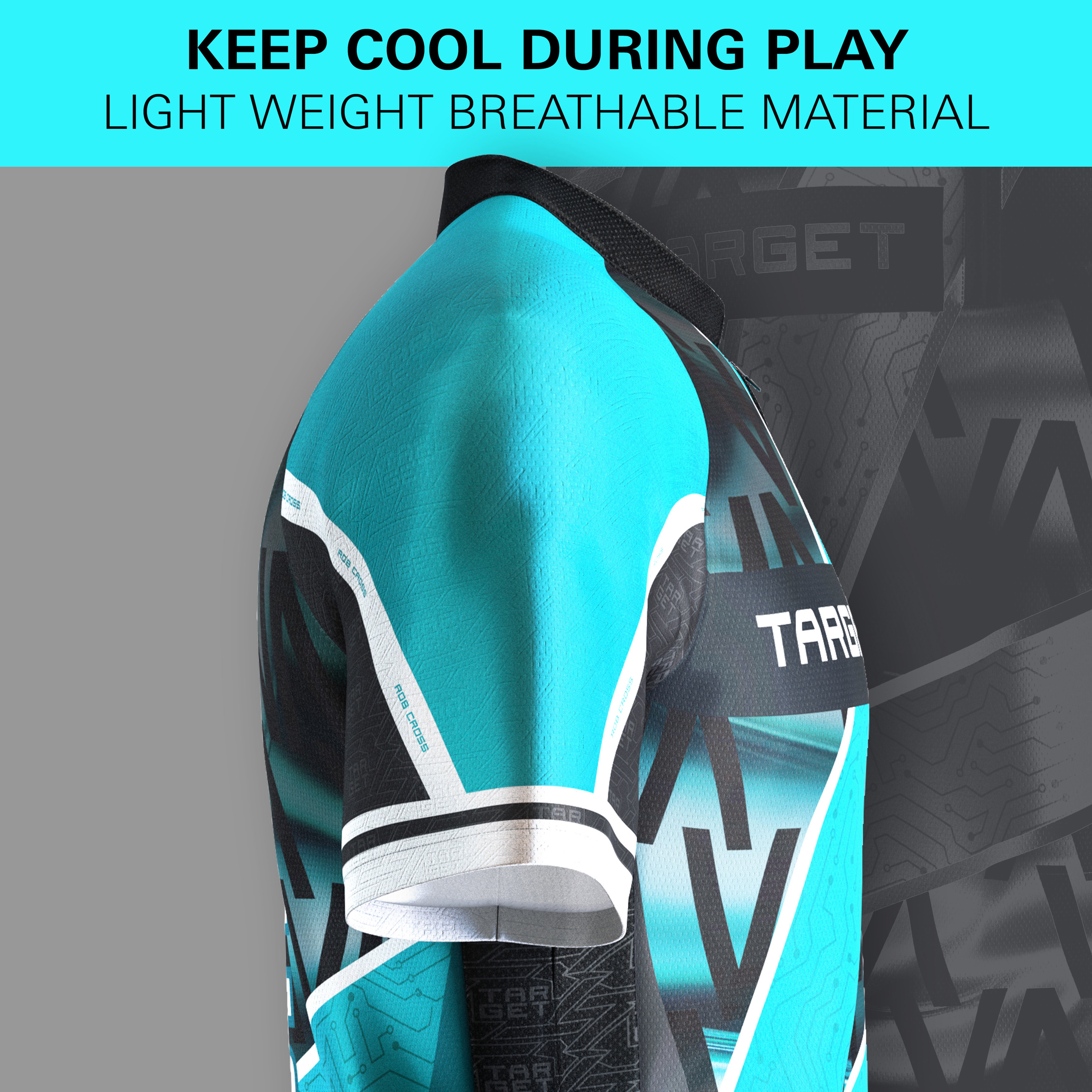 Target Rob 'Voltage' Cross 2025 Playing Shirt - S to 4XL