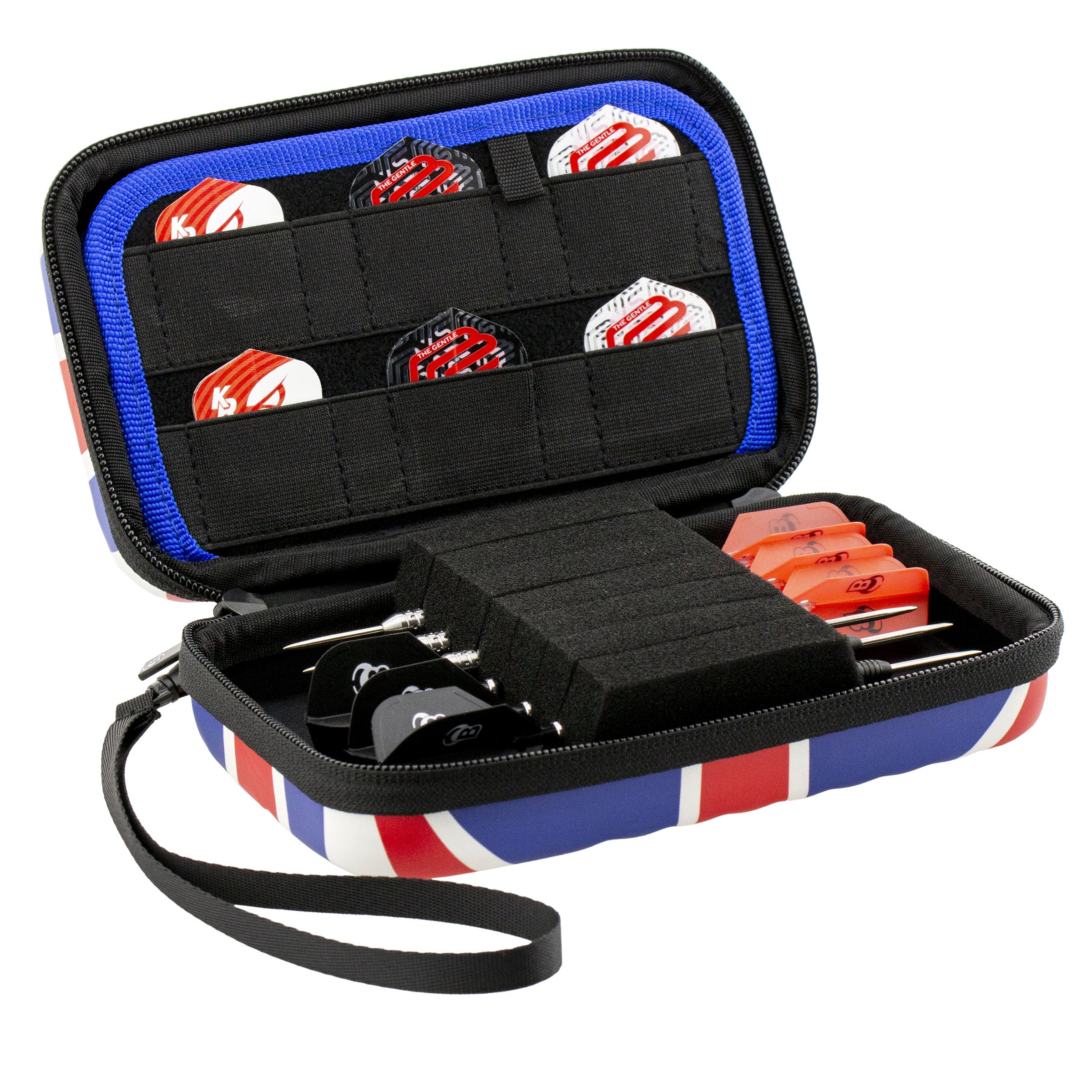 Bull's Orbis Dart Case - Union Jack - XL