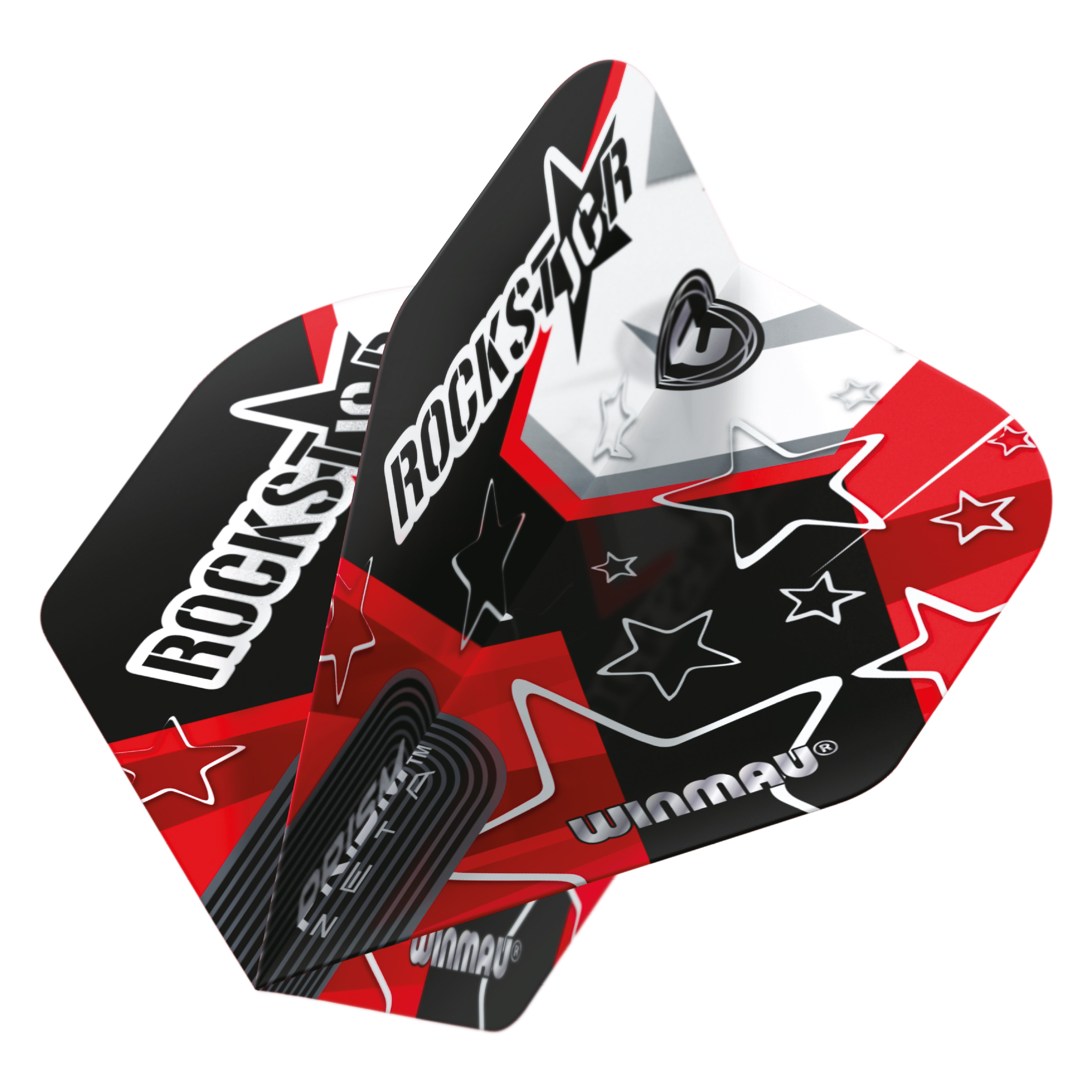 Winmau Prism Zeta - Joe Cullen - Rockstar 2 - Dart Flights