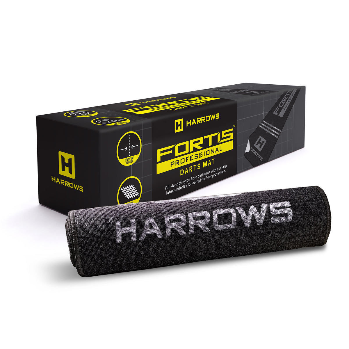 Harrows Fortis Grey Dart Mat