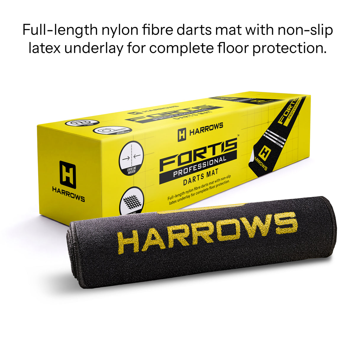 Harrows Fortis Yellow Dart Mat