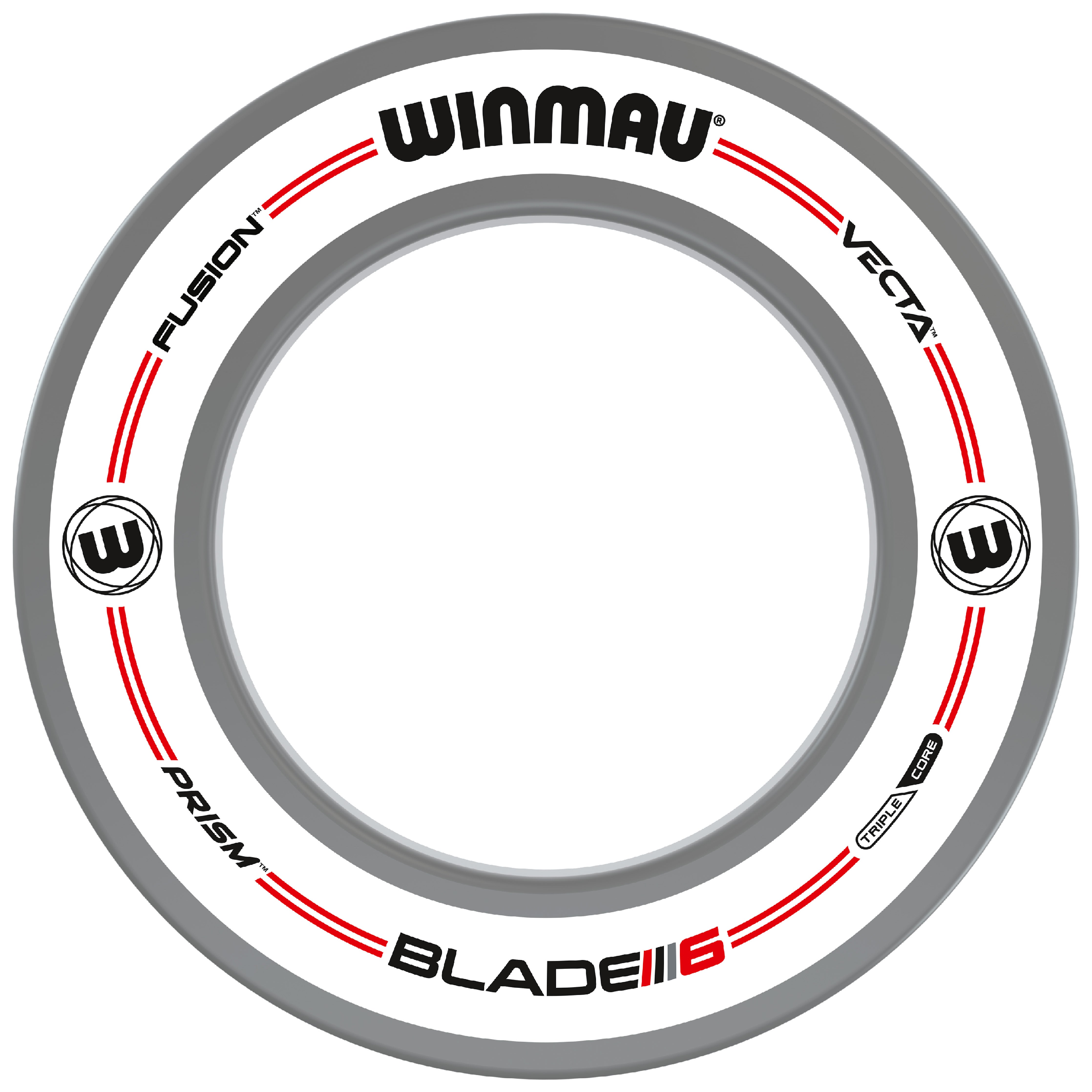 Winmau Pro-Line Original White Dartboard Surround