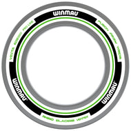Winmau Advance White & Green Dartboard Surround