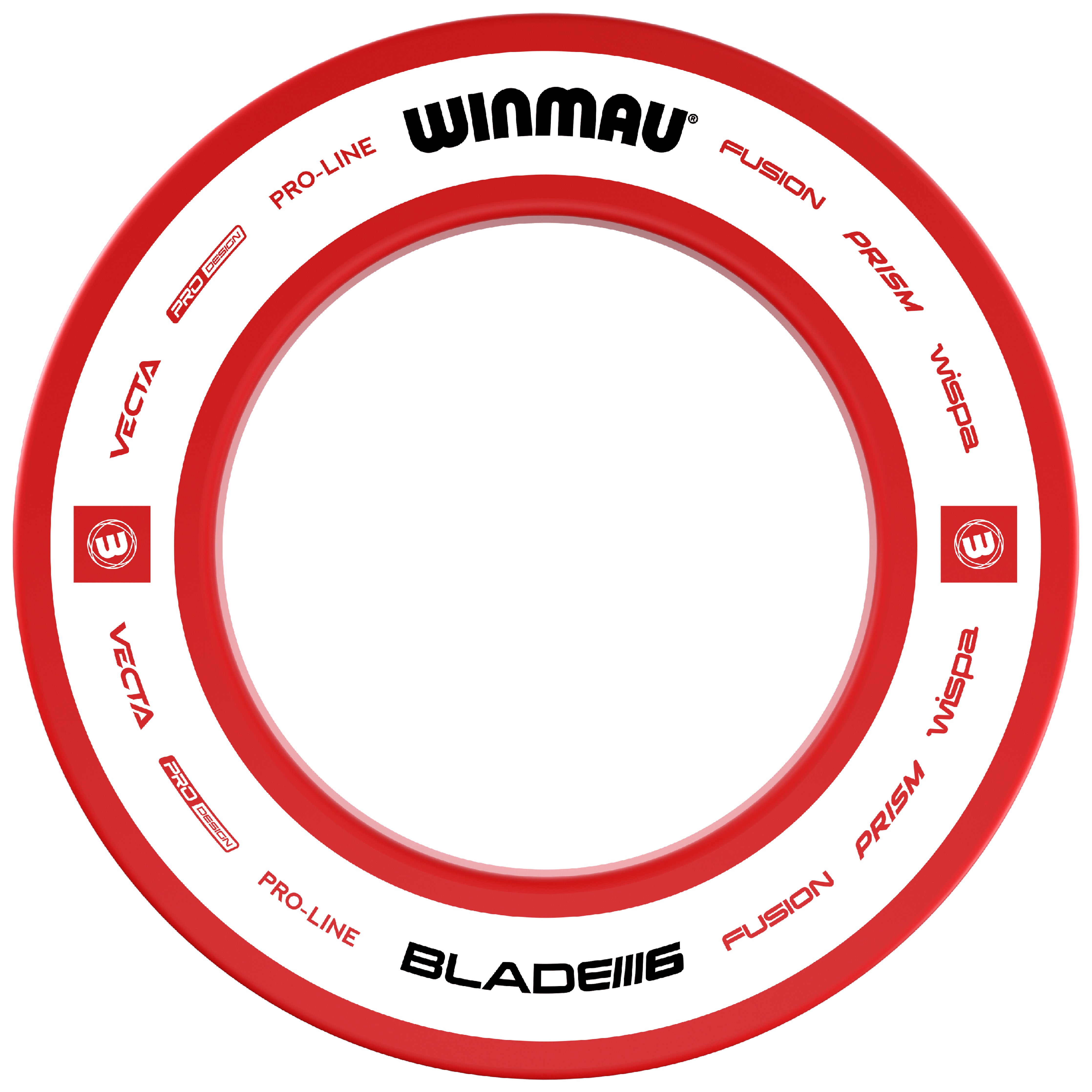 Winmau Pro Line 2.0 Red Dartboard Surround