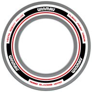 Winmau Advance White & Red Dartboard Surround