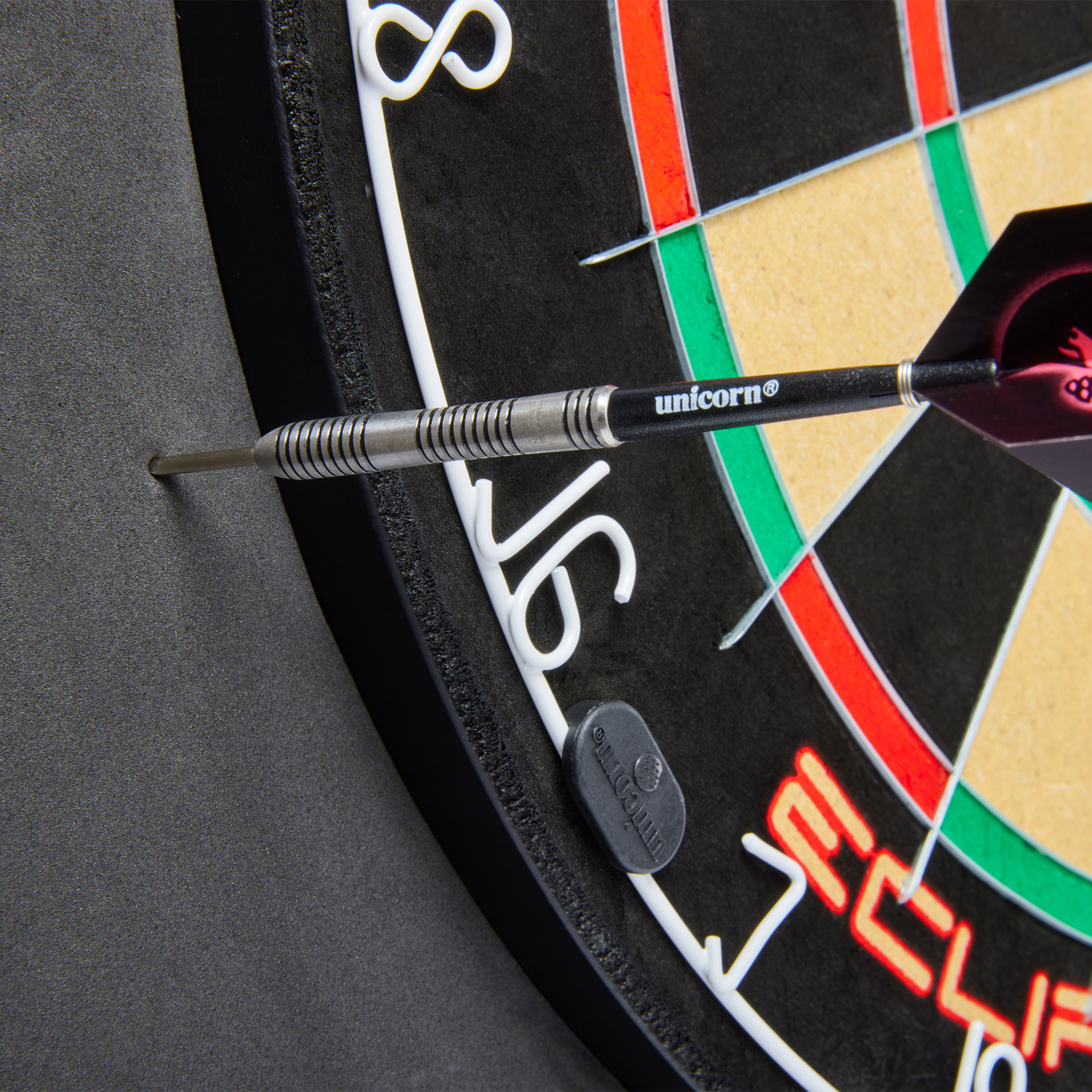 Unicorn Jigsaw Dartboard Surround - Black