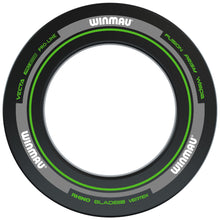 Winmau Advance Black & Green Dartboard Surround