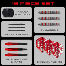 Harrows Damon 'The Heat' Heta Series 4 - 90% Tungsten - Quick Point Darts - 21g 23g 24g 25g