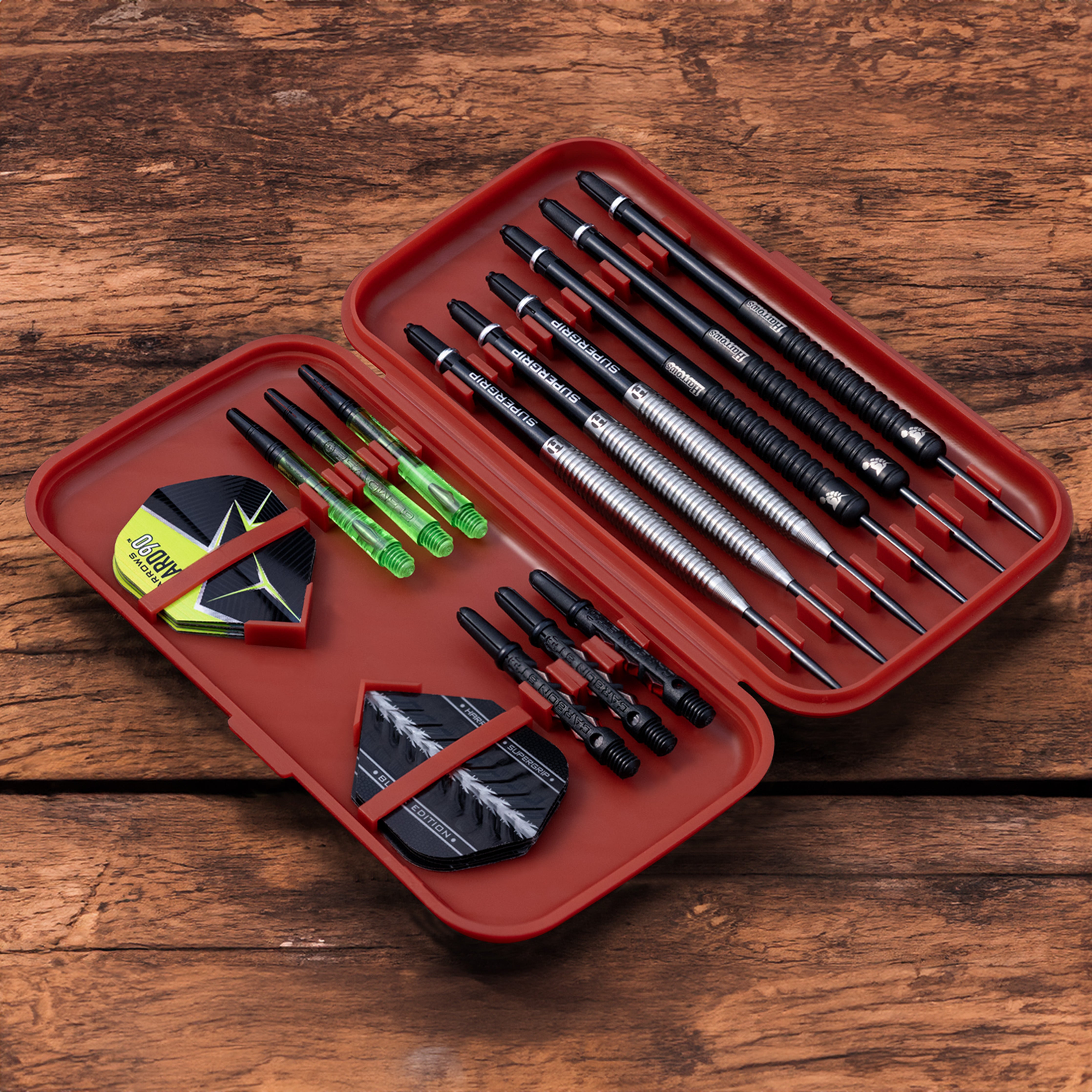 Harrows Slimcase Darts Case - Red
