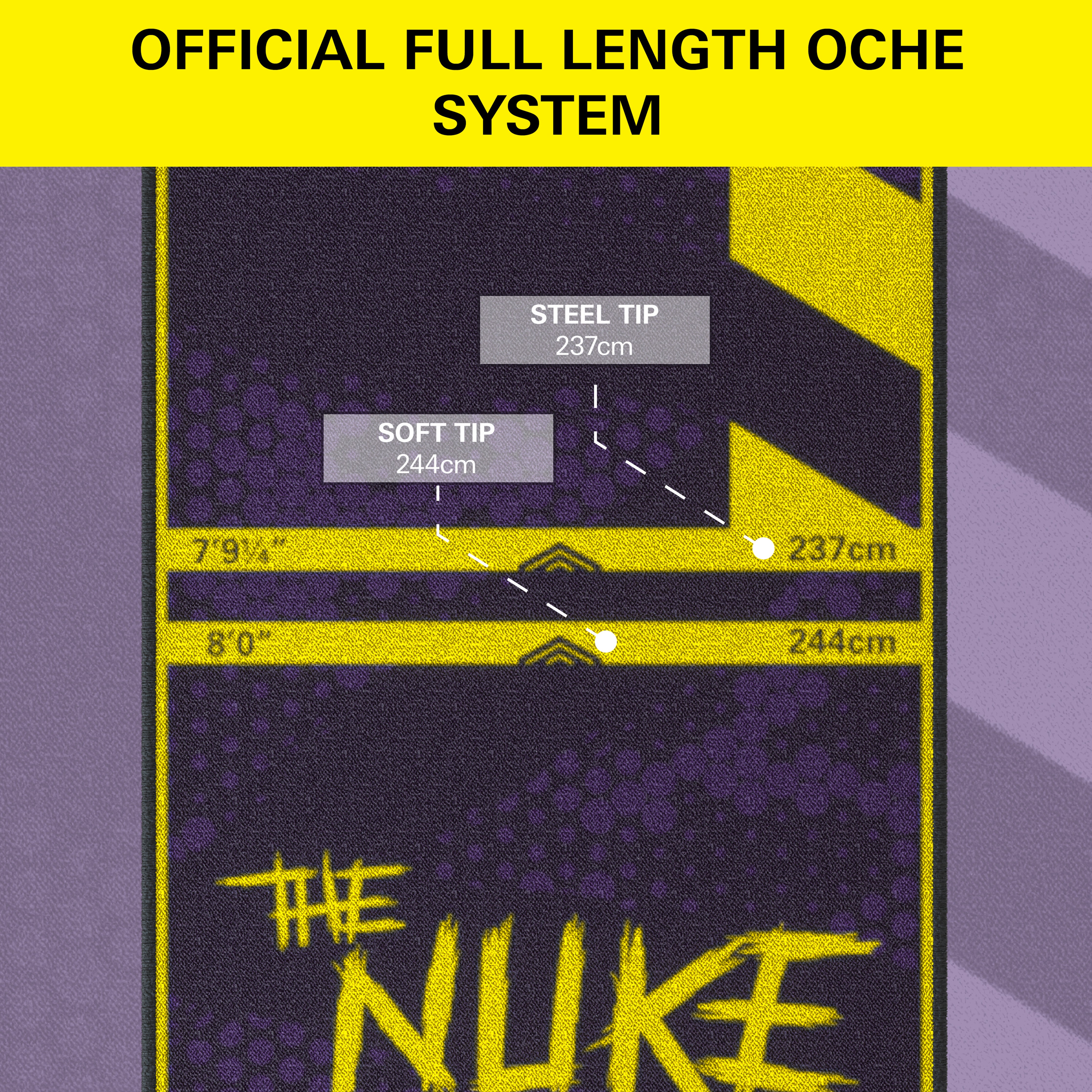 Target Luke 'The Nuke' Littler Dart Mat 2024