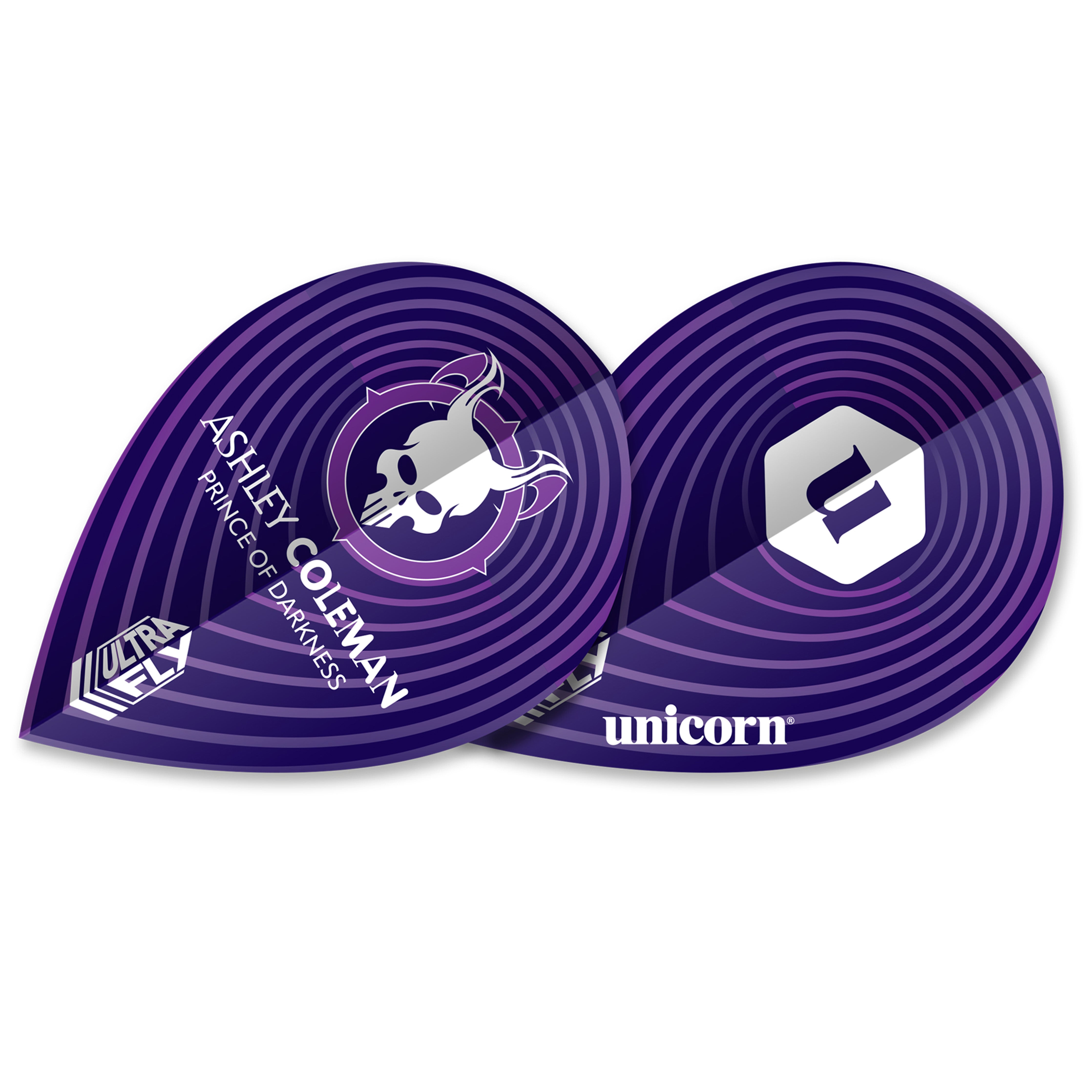 Unicorn Ultrafly. 100 Xtra Shape - Ashley Coleman - Dart Flights