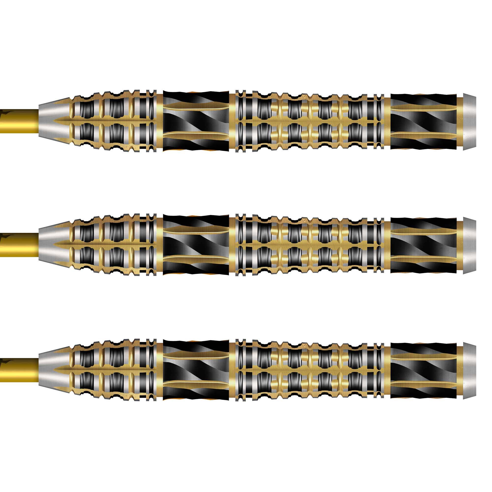 Shot Alchemy Auro Steel Tip Dart Set - 95% Tungsten Darts - 23g 24g 25g