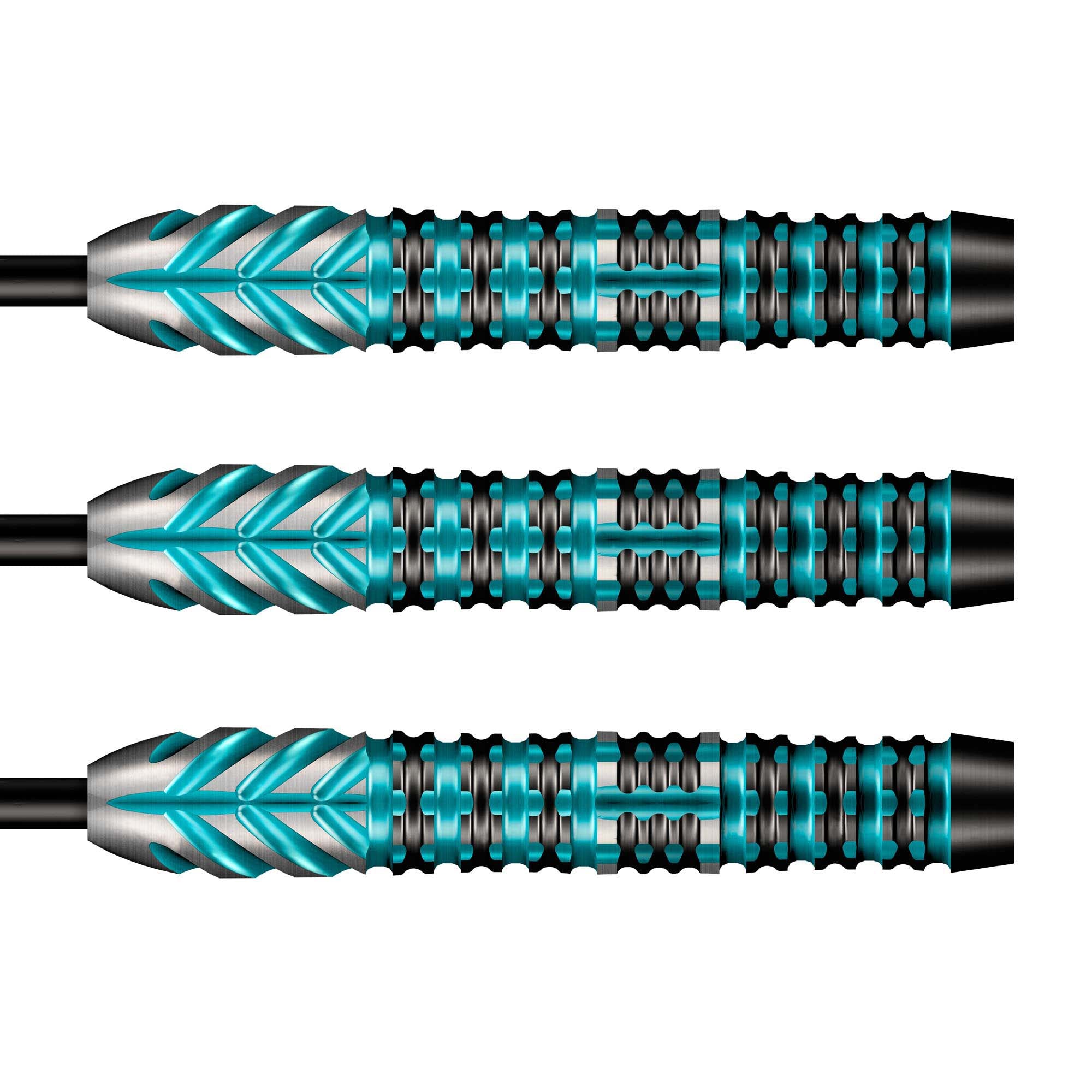 Shot Alchemy Volta Steel Tip Dart Set - 90% Tungsten Darts - 23g 24g 25g