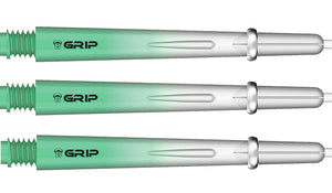 BULL'S B-Grip-2 TTC Dart Shafts - Extra short to Medium - Green