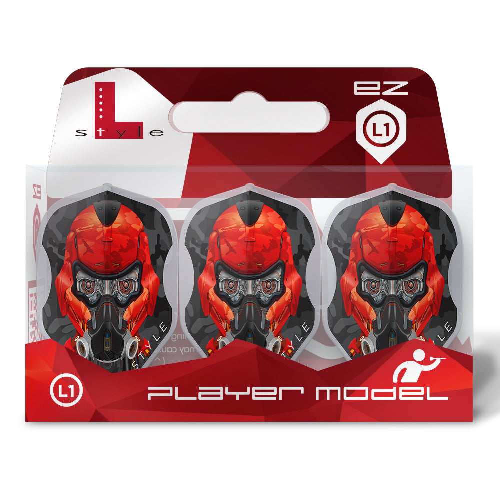 L-Style - L1 - EZ - Berry Van Peer - V4 Type A - Integrated Champagne Rings - Red