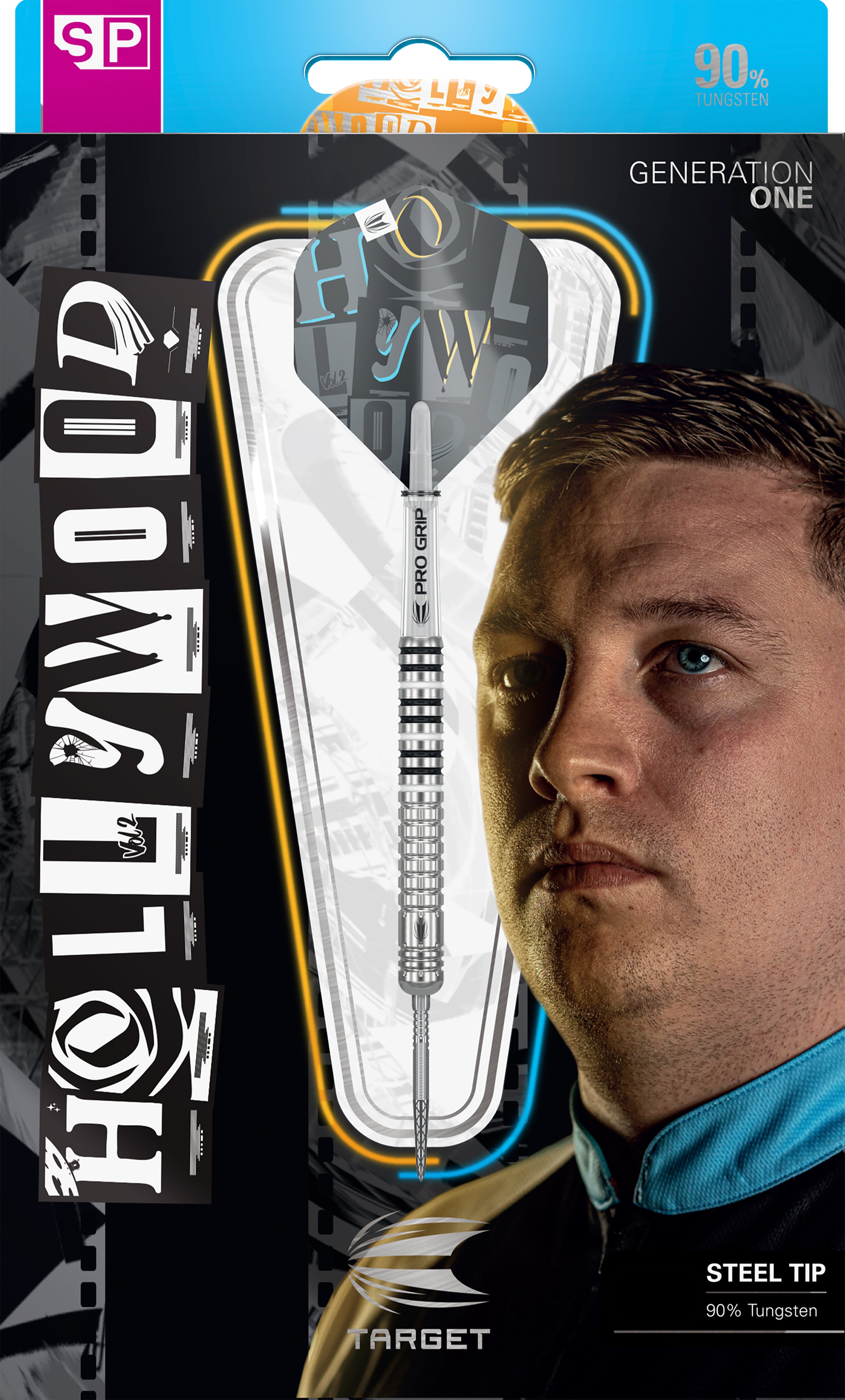 Target Chris Dobey - Hollywood - 90% Tungsten Darts - Swiss Point - 22g 23g 24g