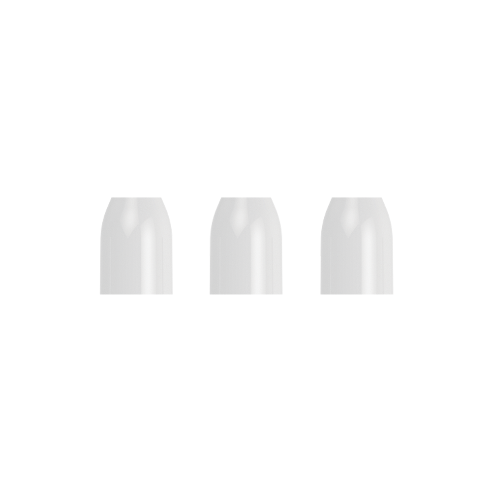 L-Style Darts Plastic Champagne Rings - White - 6 Rings Included