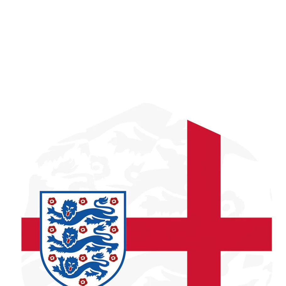 England Football Dart Flights - Official Licensed - 100 Micron - No2 - Standard Shape - F2 - St George Cross