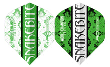 Red Dragon Peter Wright - Snakebite - Yin Yang - Green & White - Standard Dart Flights