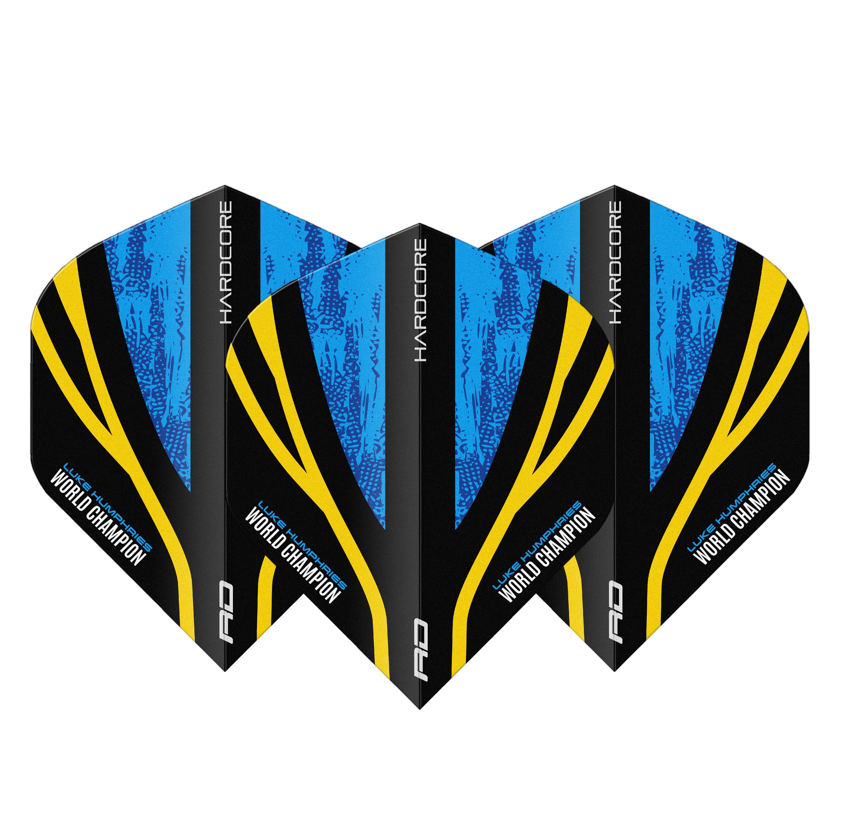 Red Dragon - Luke Humphries WC Hardcore Standard Darts Flights