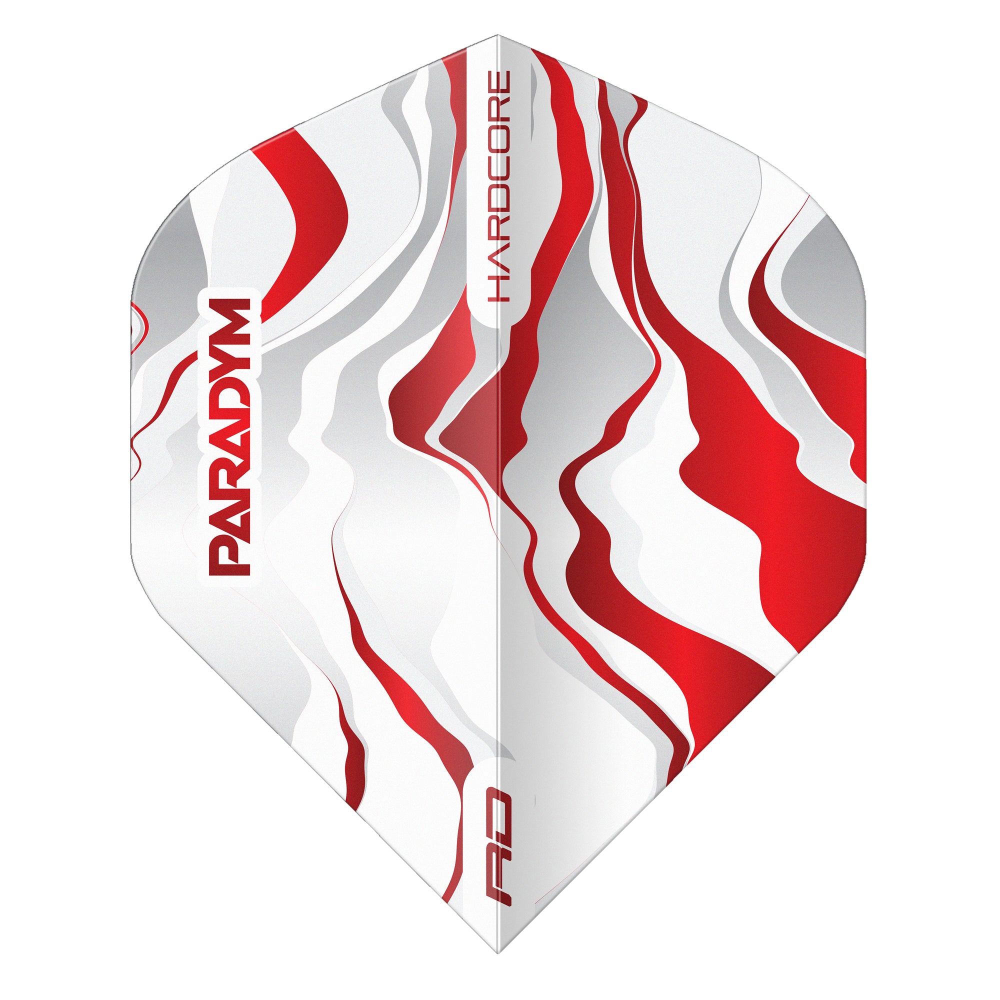 Red Dragon Hardcore - Paradym - Red / White Standard Dart Flights