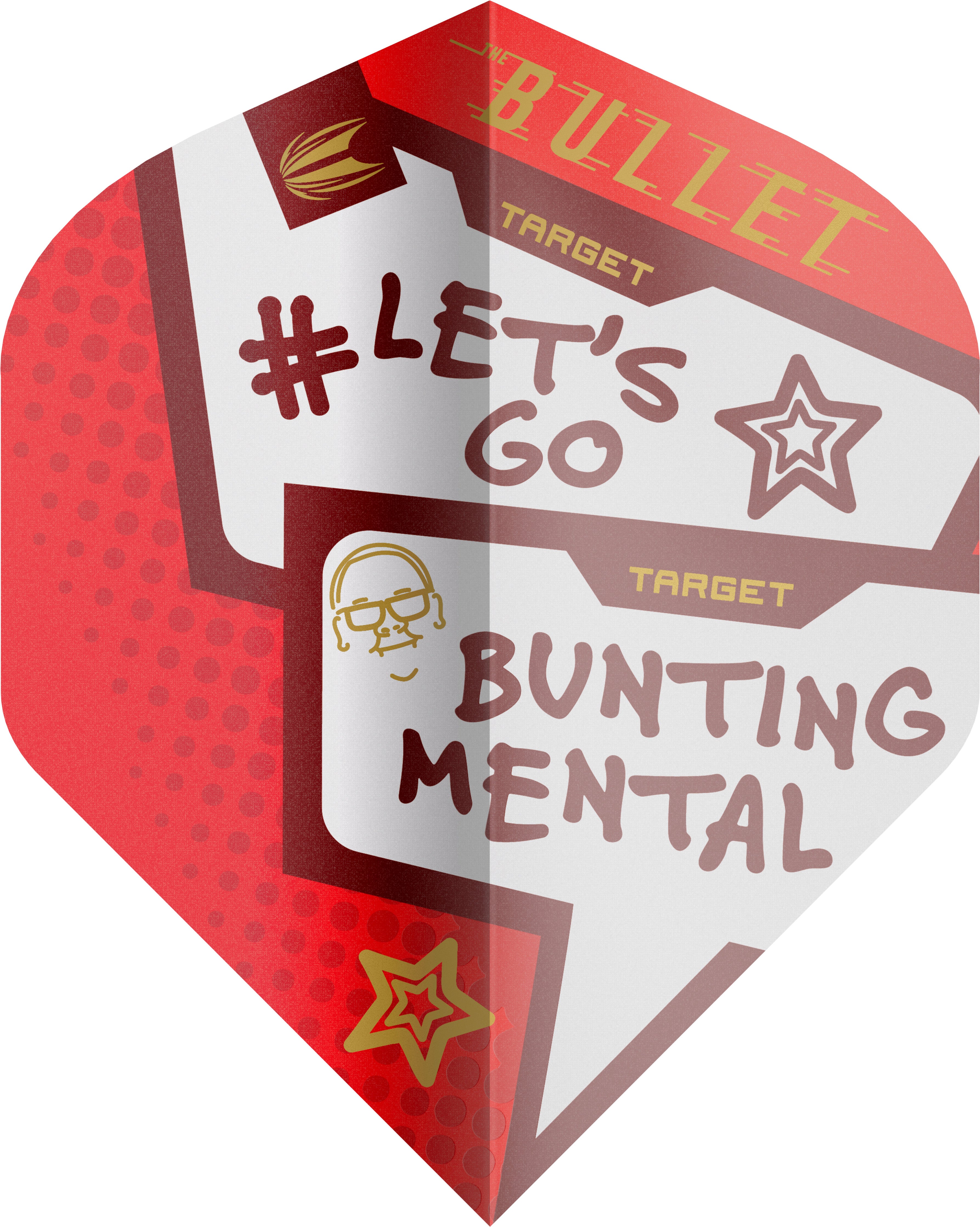 Target Stephen 'The Bullet' Bunting Pro Ultra Flights Bagged 2024 - No2 No6 Ten-X