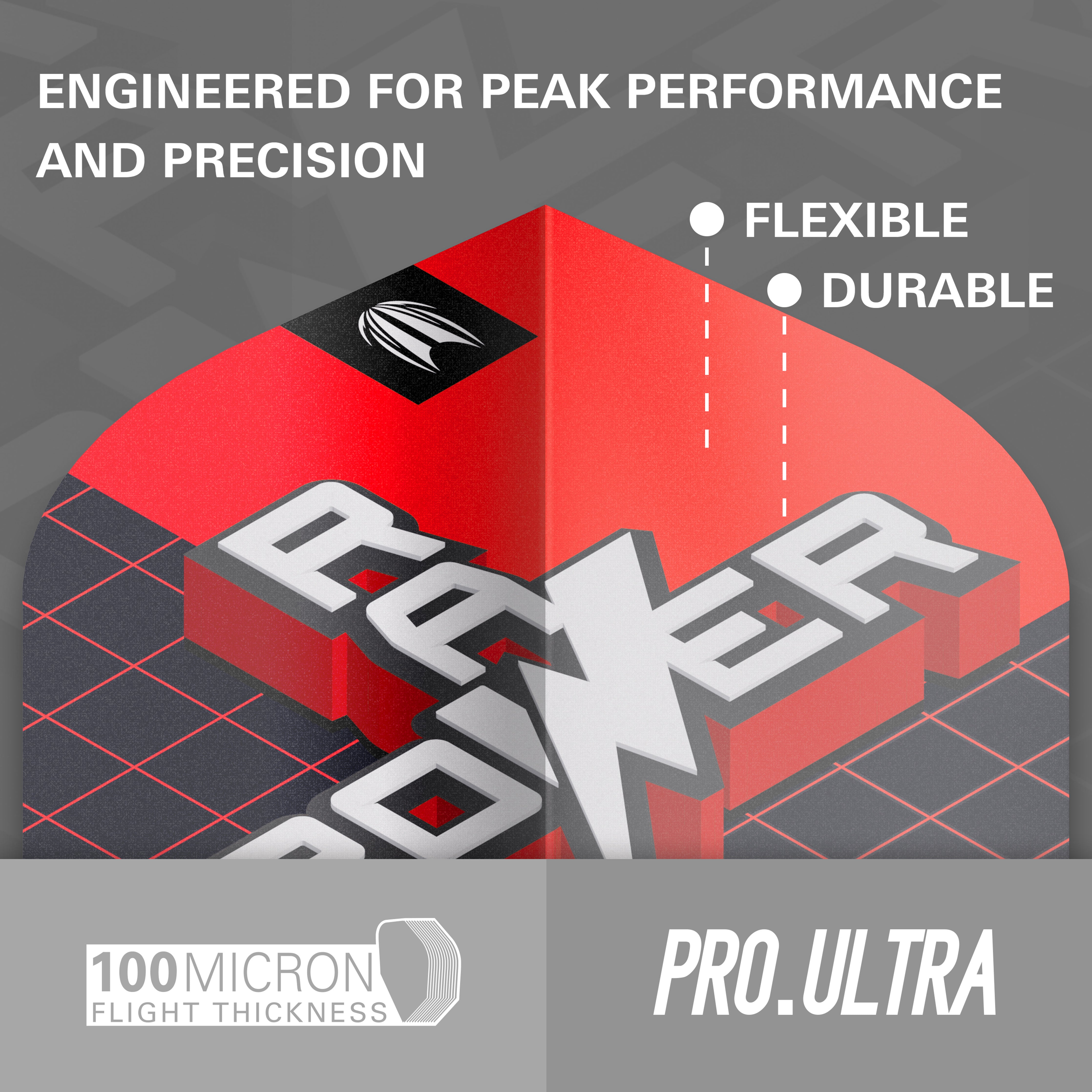 Target Phil 'The Power' Taylor Raw Power G11 Pro.Ultra Dart Flights 2024 - NO2