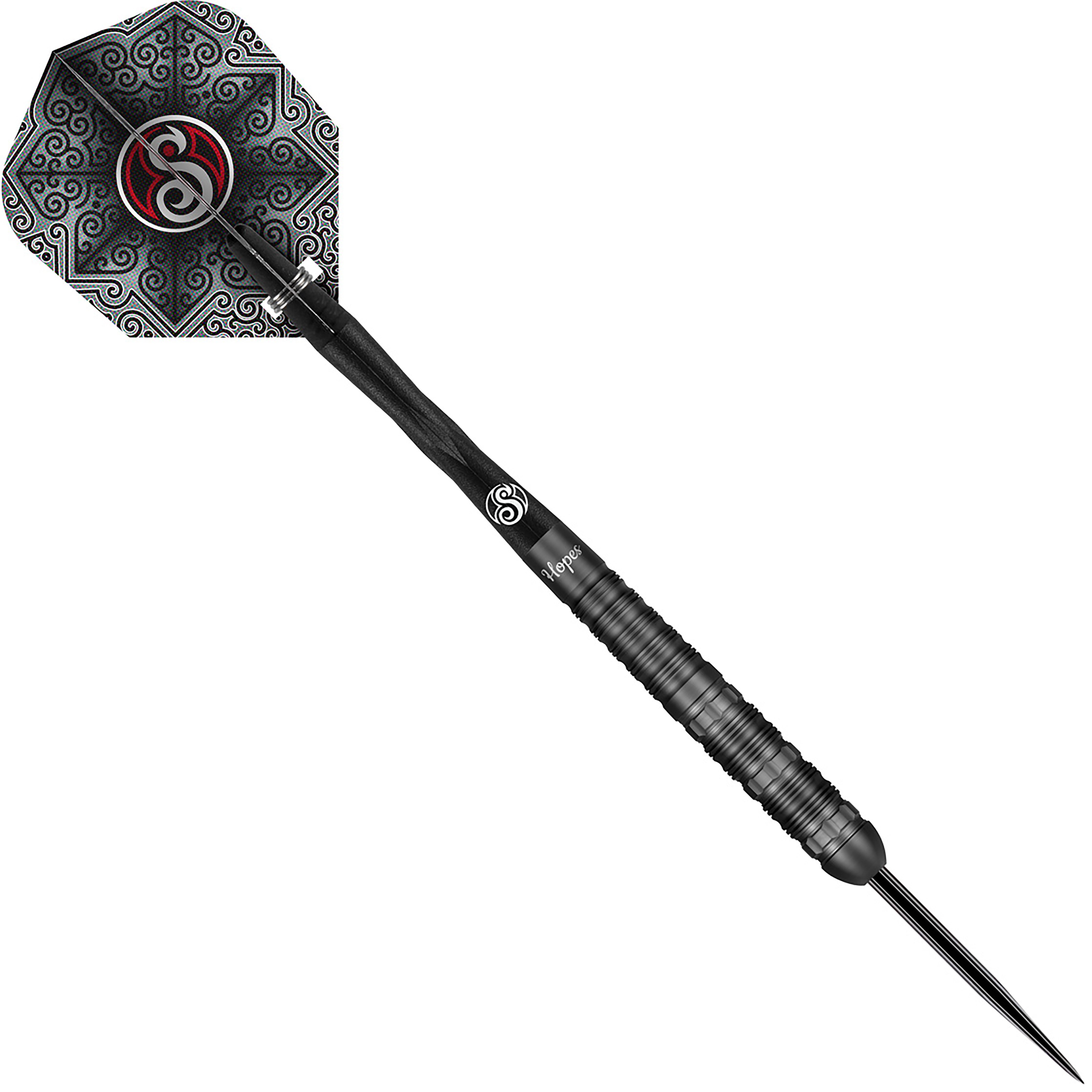 Shot Pro Series Haupai Puha 2 Steel Tip Dart Set-90% Tungsten Darts - 24g