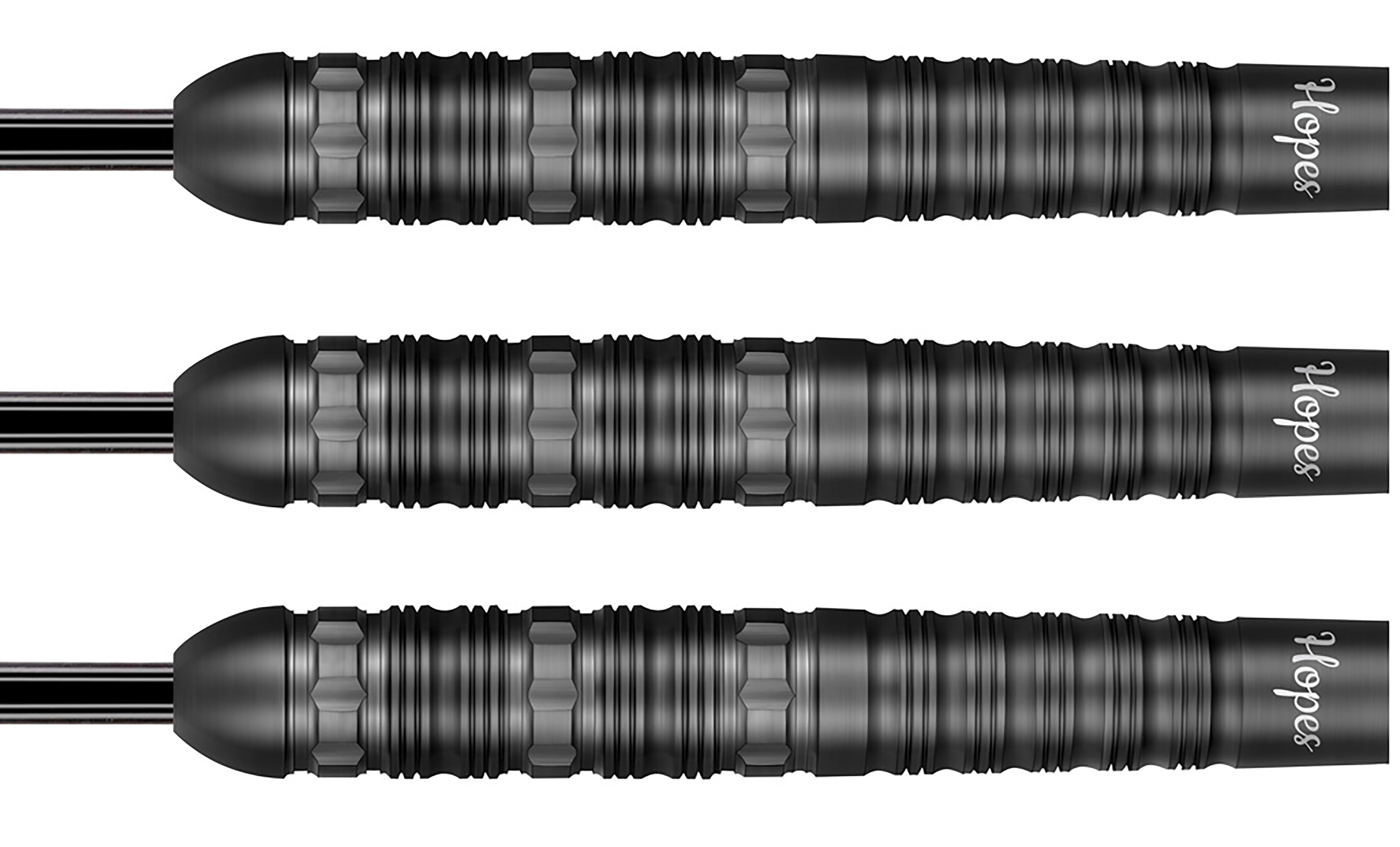 Shot Pro Series Haupai Puha 2 Steel Tip Dart Set-90% Tungsten Darts - 24g