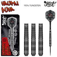 Shot Pro Series Haupai Puha 2 Steel Tip Dart Set-90% Tungsten Darts - 24g