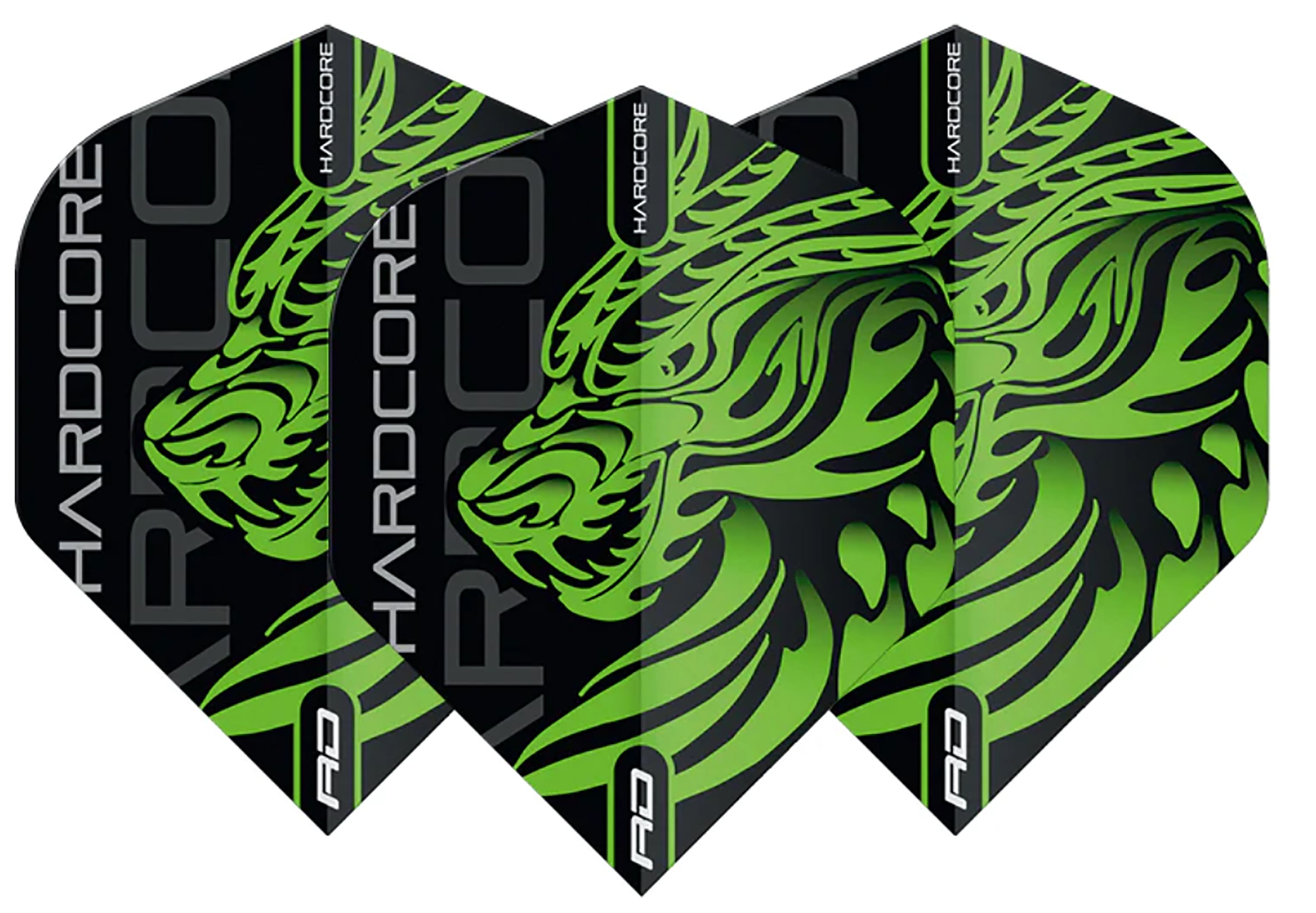 Red Dragon Jonny Clayton - The Ferret - Hardcore - Dragon - Green - Dart Flights