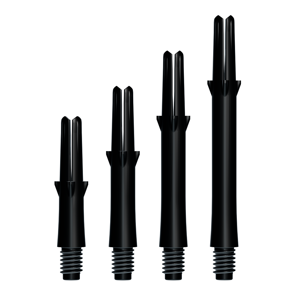 L-Style - L-Shaft - Locked Straight - Dart Shafts - Black