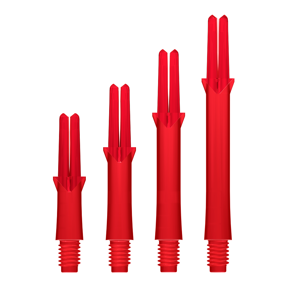 L-Style - L-Shaft - Locked Straight - Dart Shafts - Red