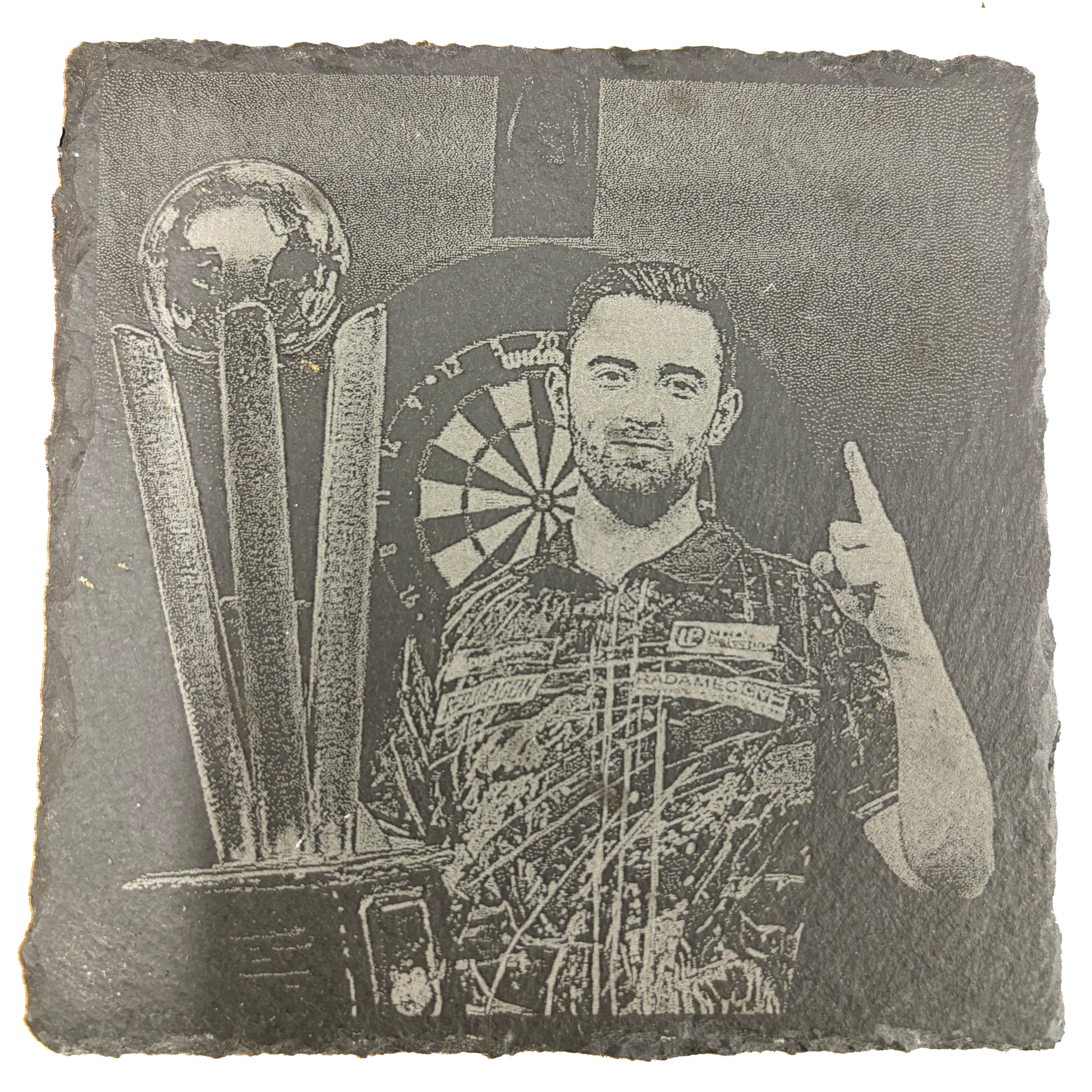 Slate Coaster - Luke 'Cool-Hand' Humphries