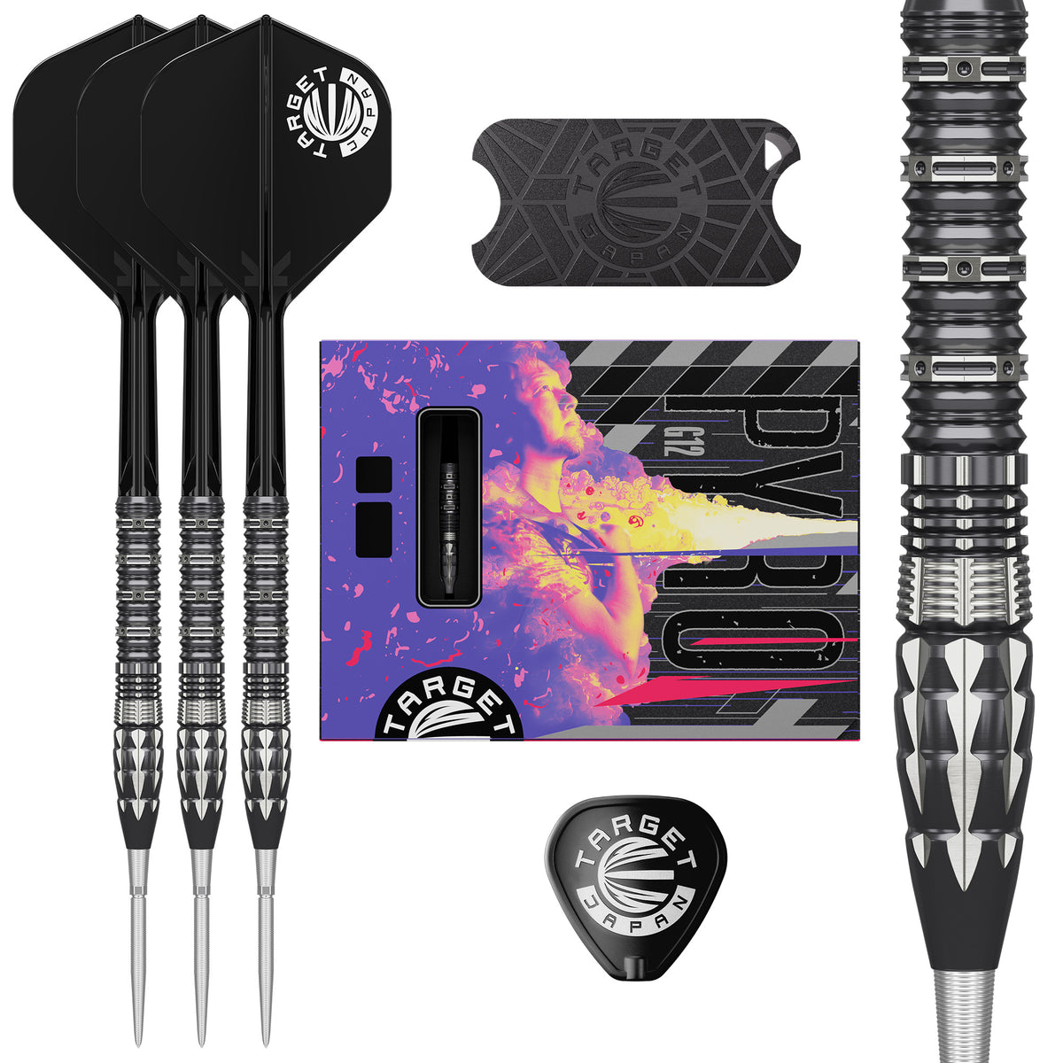 Target Japan - PYRO - GEN 12 - 90% Tungsten Darts - SP - 23g 25g