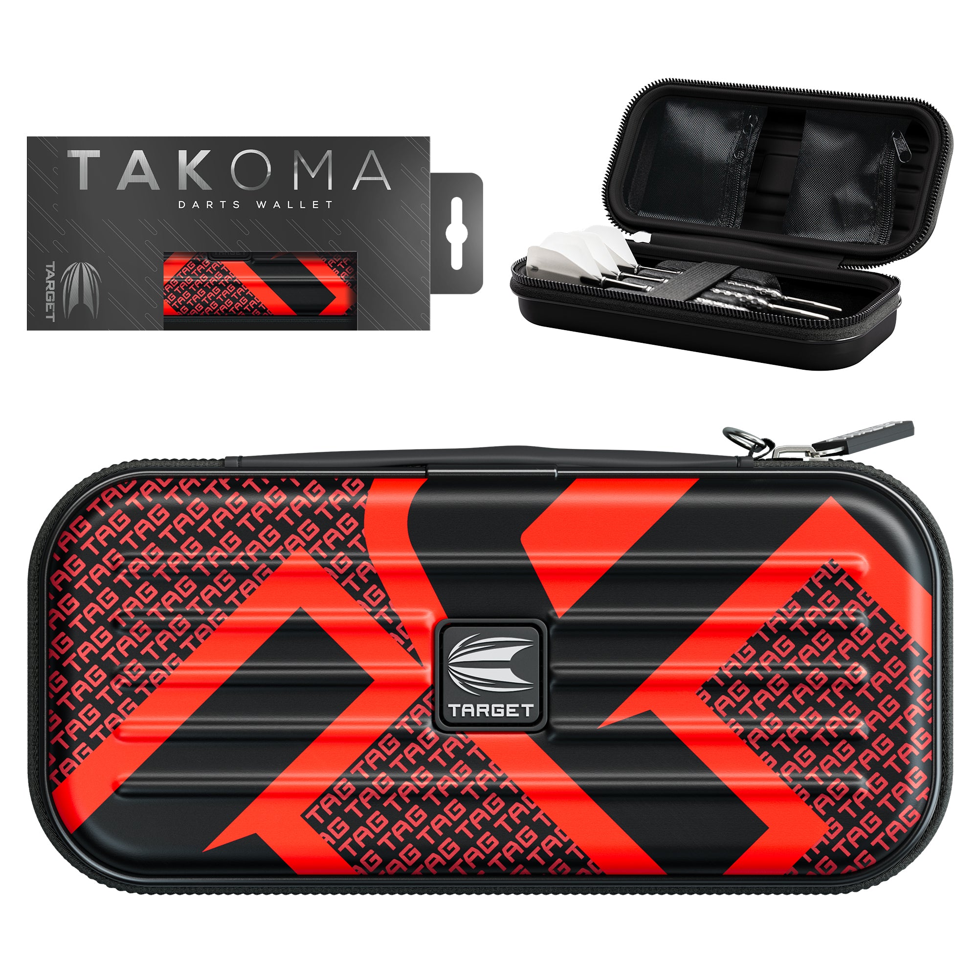 Target Takoma - TAG - Red - Dart Wallet