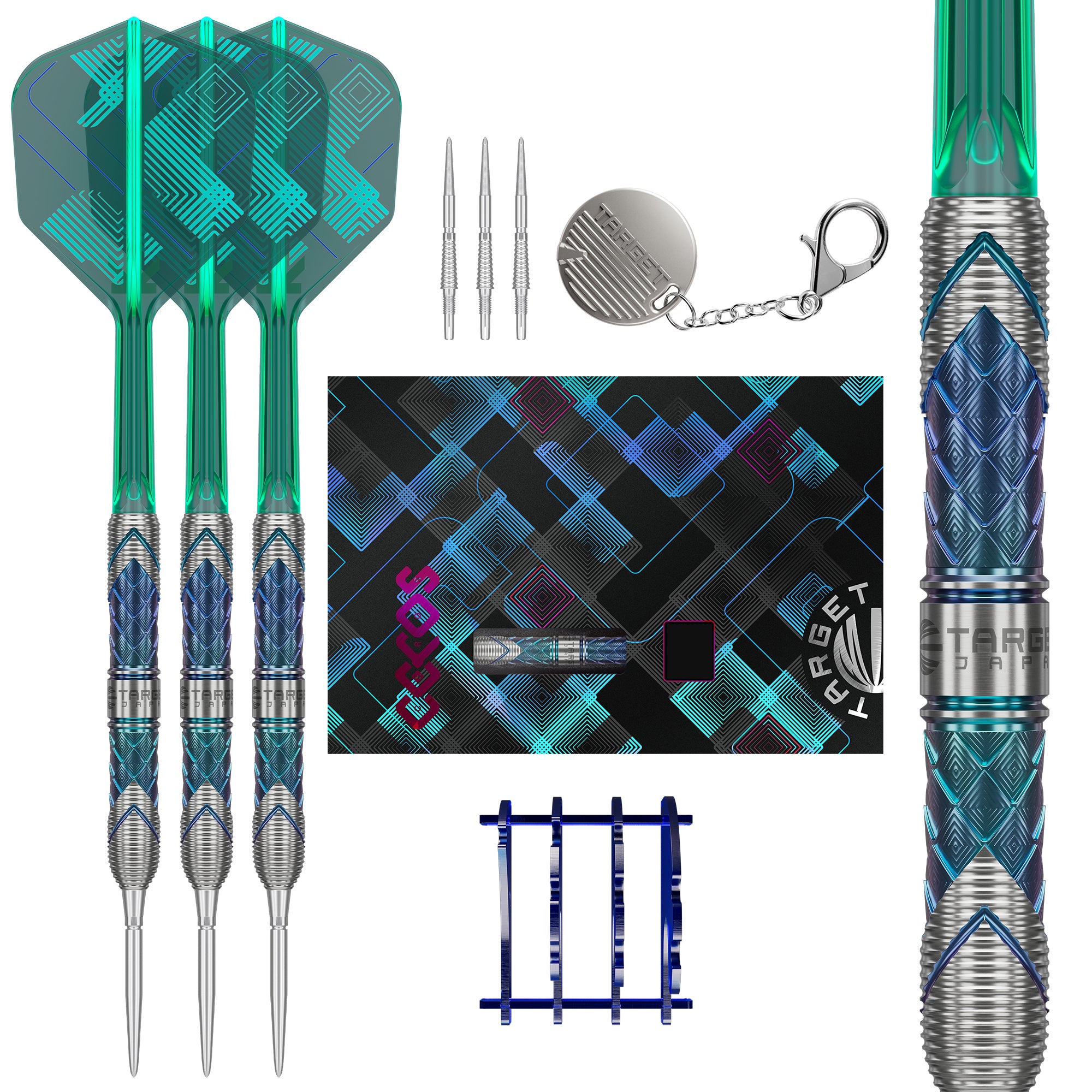 Target Japan Kaze Series - Ceros 03 - 90% Tungsten Darts - Swiss Point - 22g 24g 26g