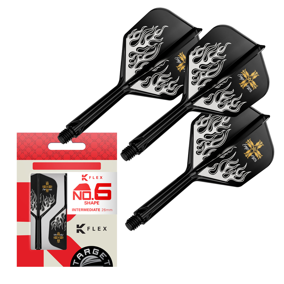 Target Japan K-Flex - Pyro G2 - No6 Shape - Flight & Shaft System