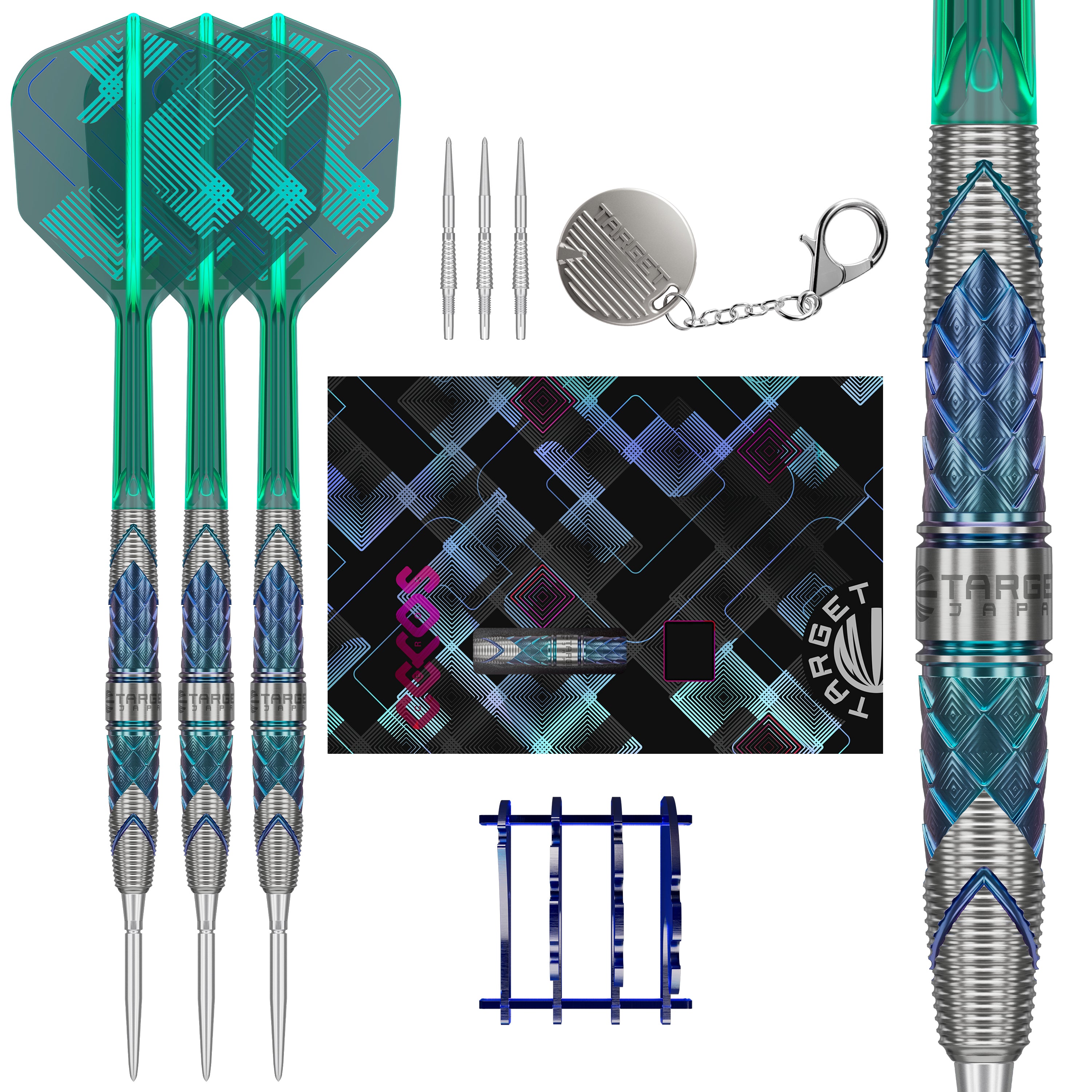 Target Japan Kaze Series - Ceros 02 - 90% Tungsten Darts - Swiss Point - 21g 23g 25g