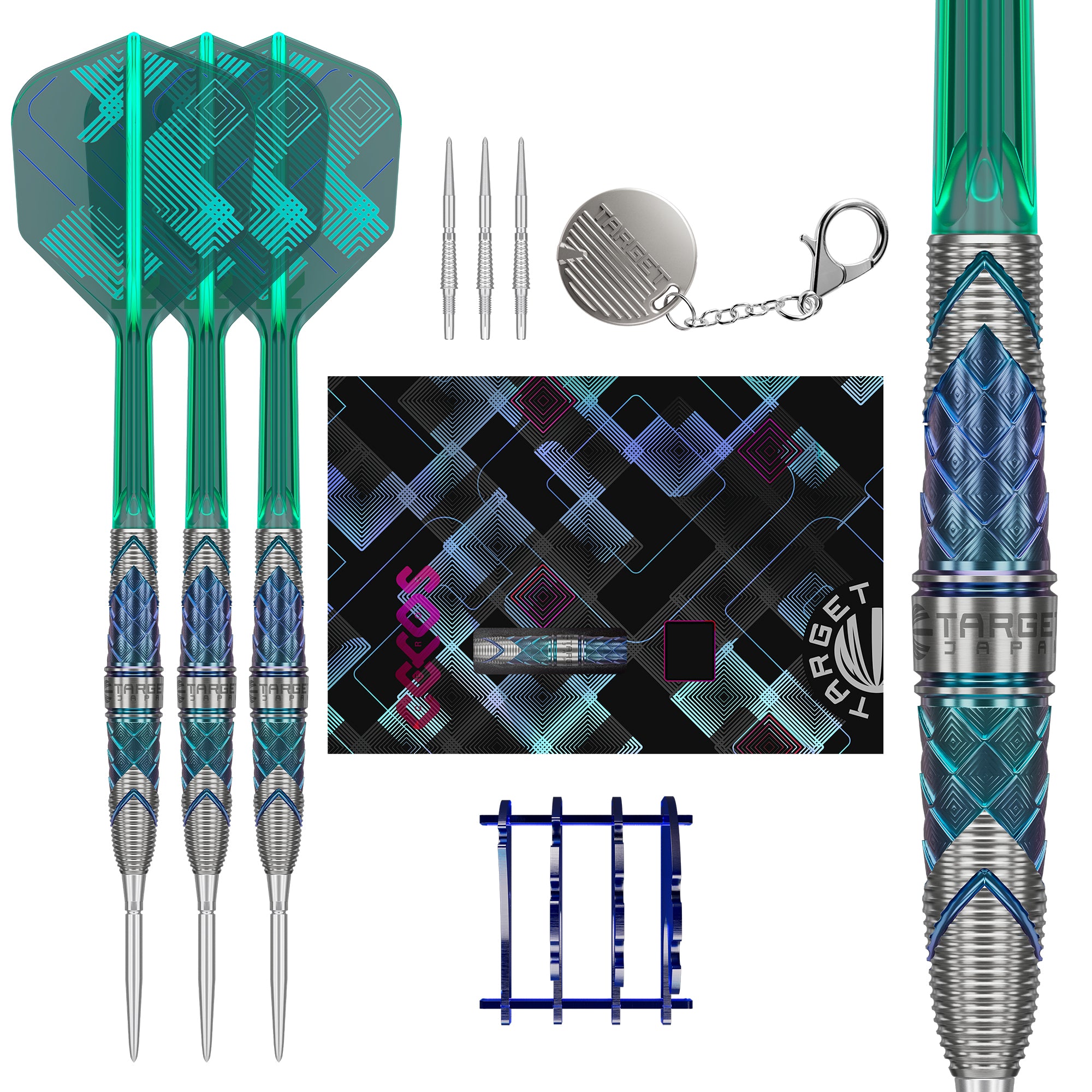 Target Japan Kaze Series - Ceros 01 - 90% Tungsten Darts - Swiss Point - 21g 23g 25g
