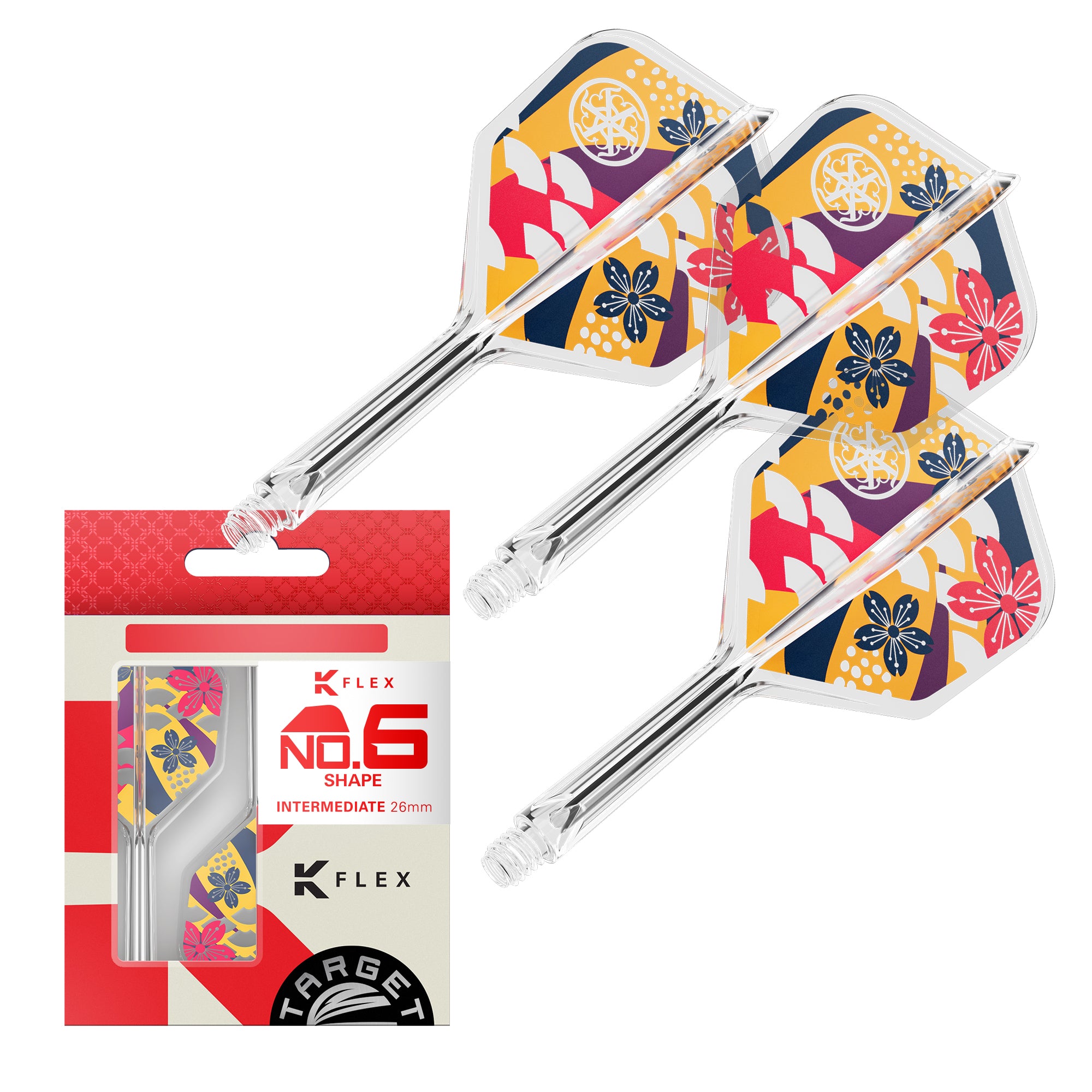 Target Japan - K-Flex Zenith - No6 Shape - Flight & Shaft System
