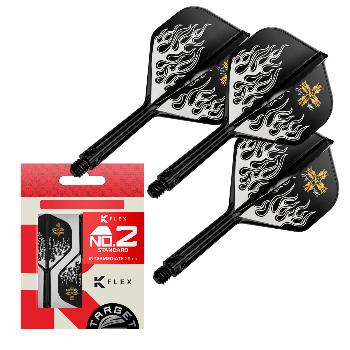 Target Japan K-Flex - Pyro G2 - No2 Shape - Flight & Shaft System