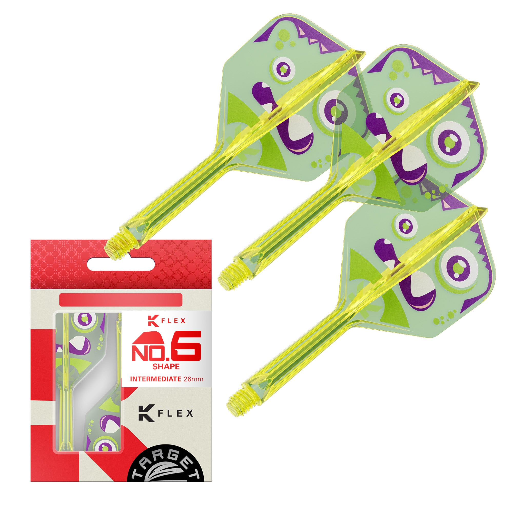 Target Japan - K-Flex Xeno - No6 Shape - Flight & Shaft System
