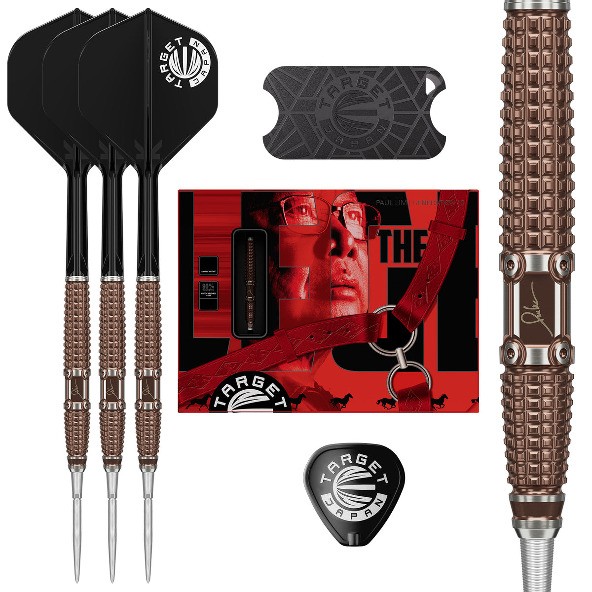 Target Japan - Paul Lim - The Legend - GEN 10 - 90% Tungsten Darts - SP - 23g 25g