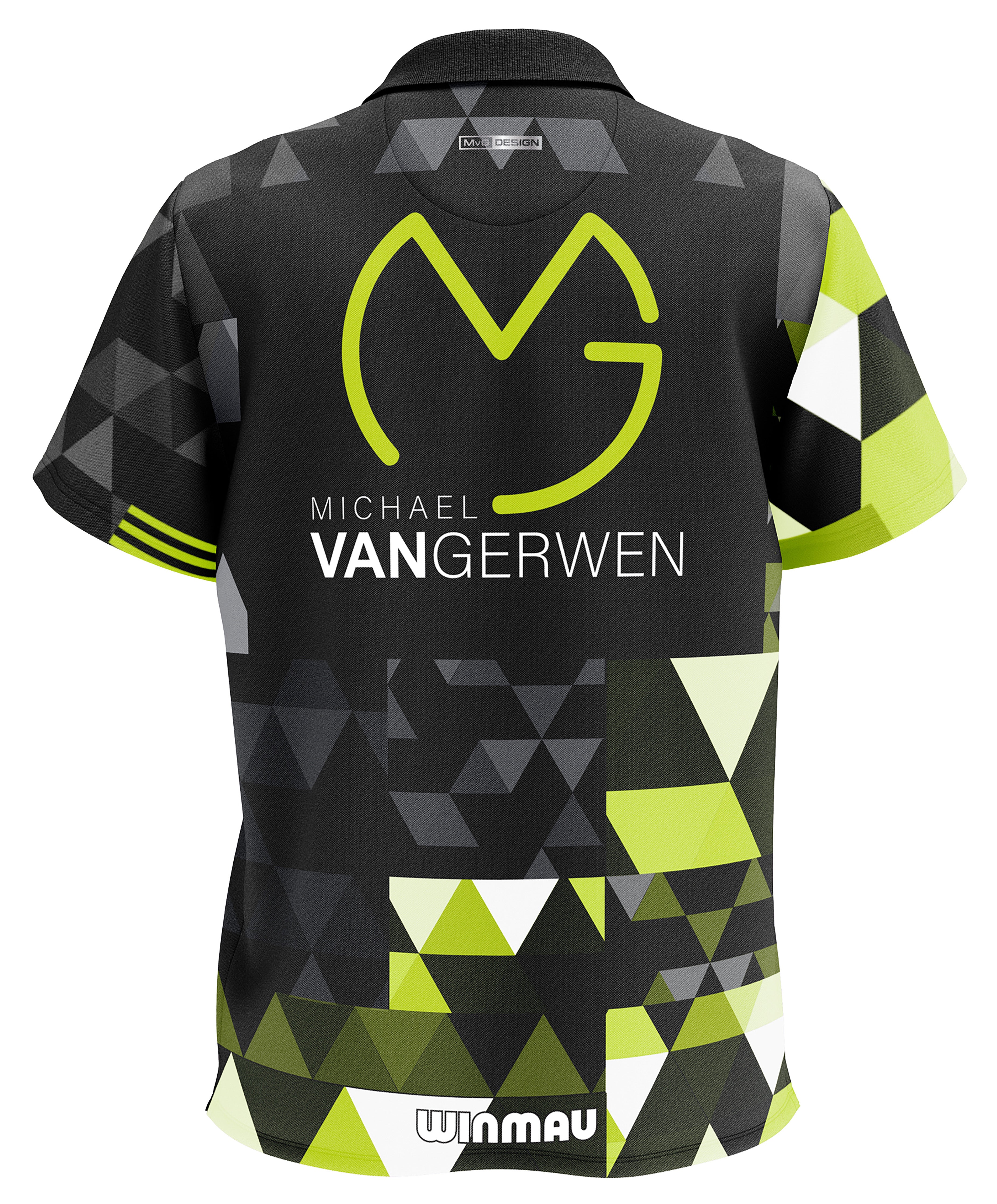 Winmau Michael Van Gerwen - MVG - fan Edition Polo Dart Shirt - Small-3XL