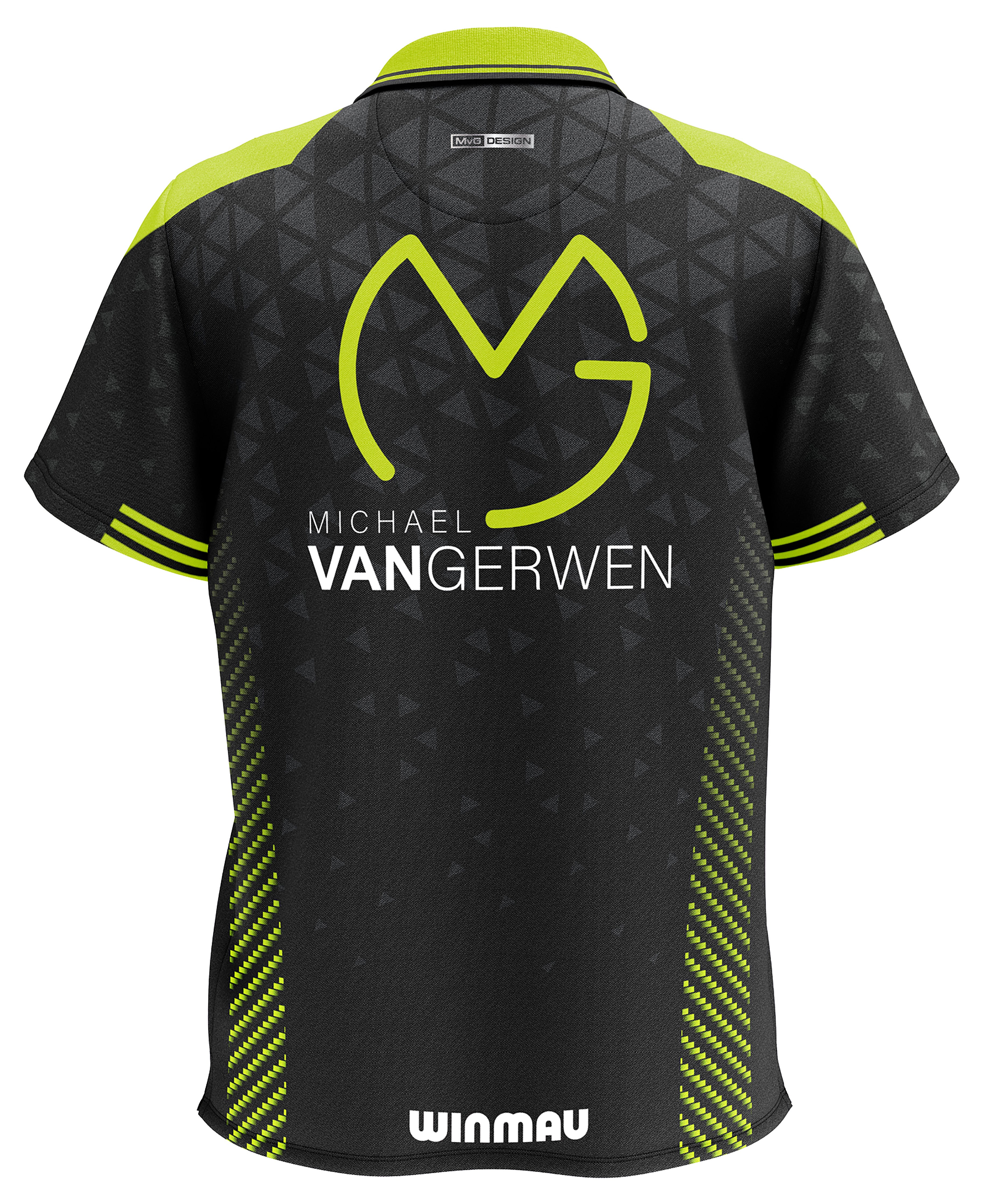 Winmau Michael Van Gerwen - MVG - Stage Polo Dart Shirt - Small-3XL